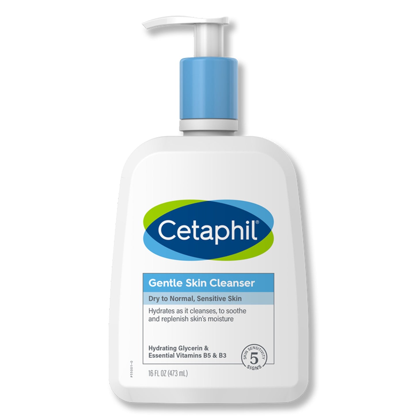 Cetaphil® Gentle Skin Cleanser Facial Cleanser Lotion 16 oz. Pump Bottle Unscented (1230038_EA)