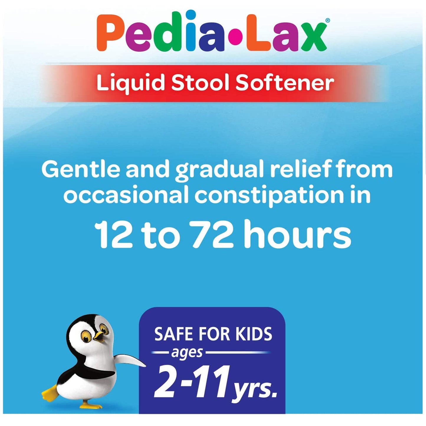 Pedia-Lax® Stool Softener Fruit Punch Flavor Liquid 4 oz. 50 mg / 15 mL Strength Docusate Sodium (738525_EA)