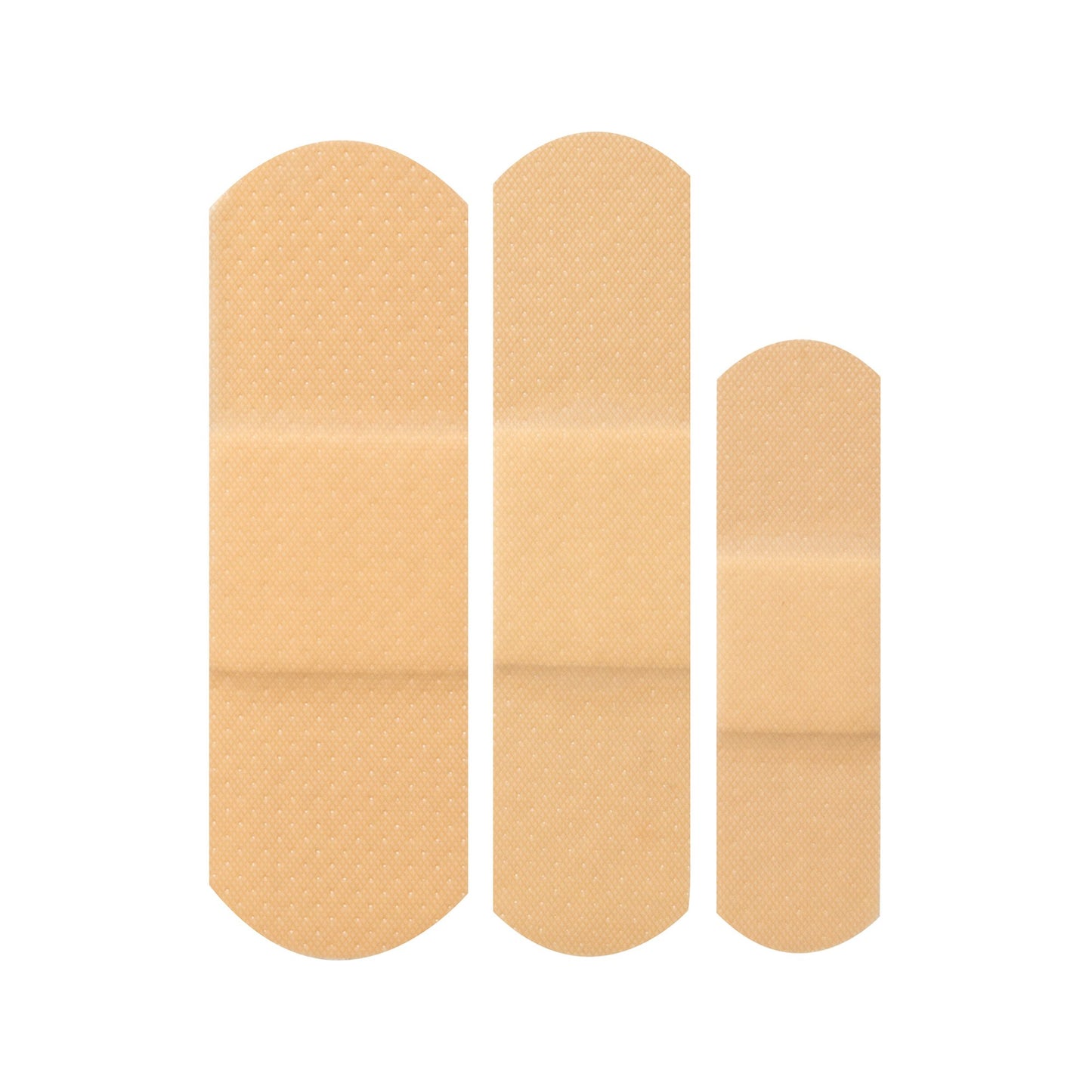 American® White Cross Adhesive Strip Assorted Sizes Plastic Assorted Shapes Sheer Sterile (1106232_BX)