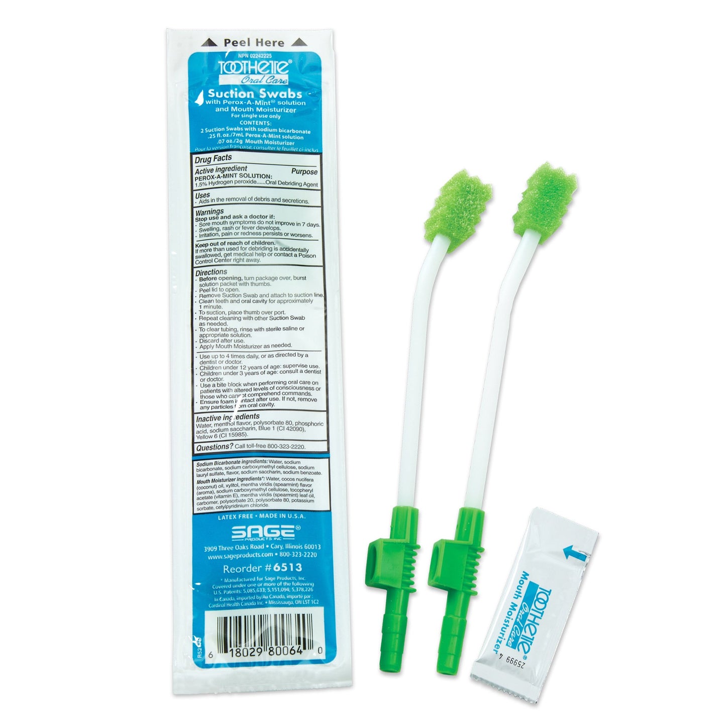 Toothette® Suction Swab Kit NonSterile (746637_CS)