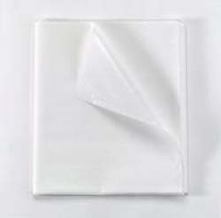 Fabri-Cel® Choice Stretcher Sheet Flat 60 X 96 Inch White Tissue / Polyethylene Film Disposable (292464_CS)