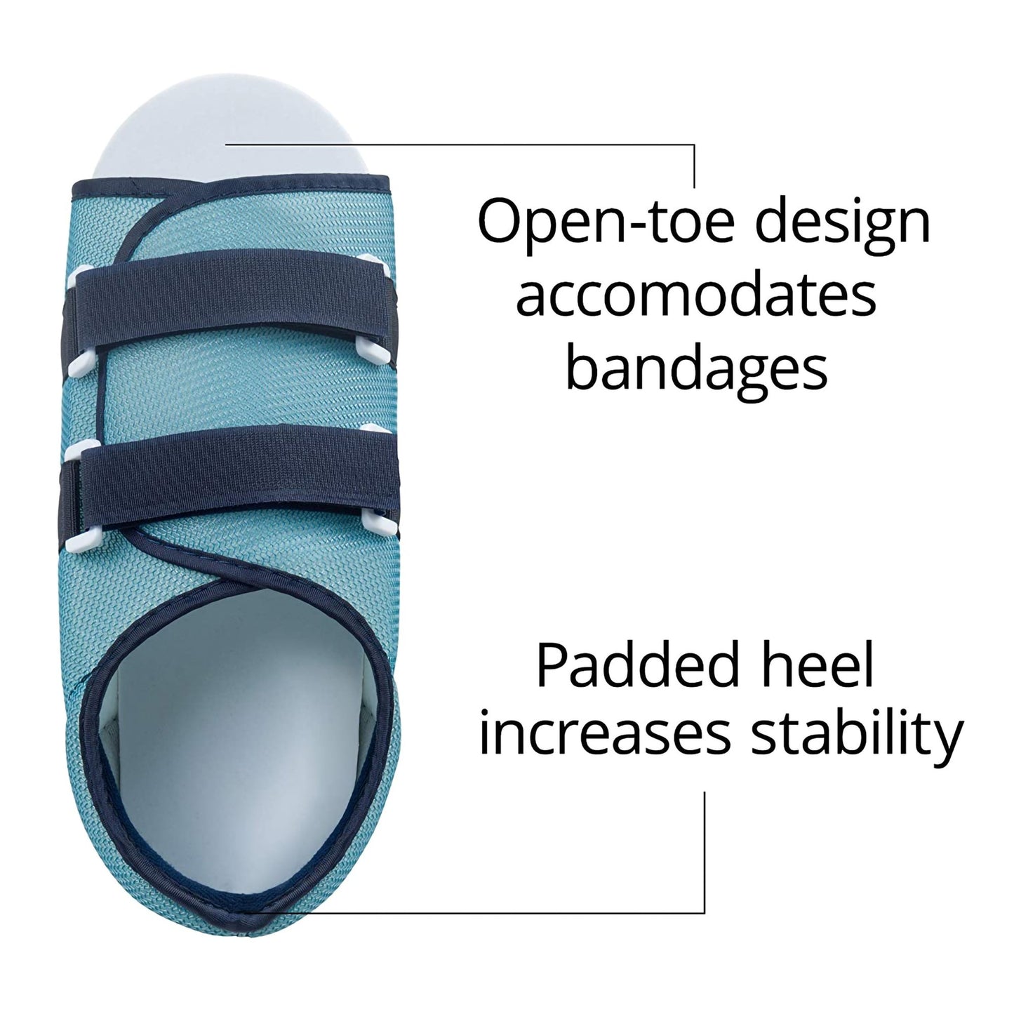 Össur® Mesh Top Post-Op Shoe Medium Female Blue (453138_EA)