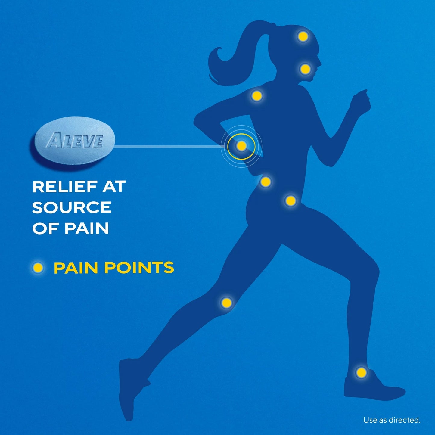 Aleve® Pain Relief 220 mg Strength Naproxen Sodium Tablet 90 per Bottle (1194964_BT)