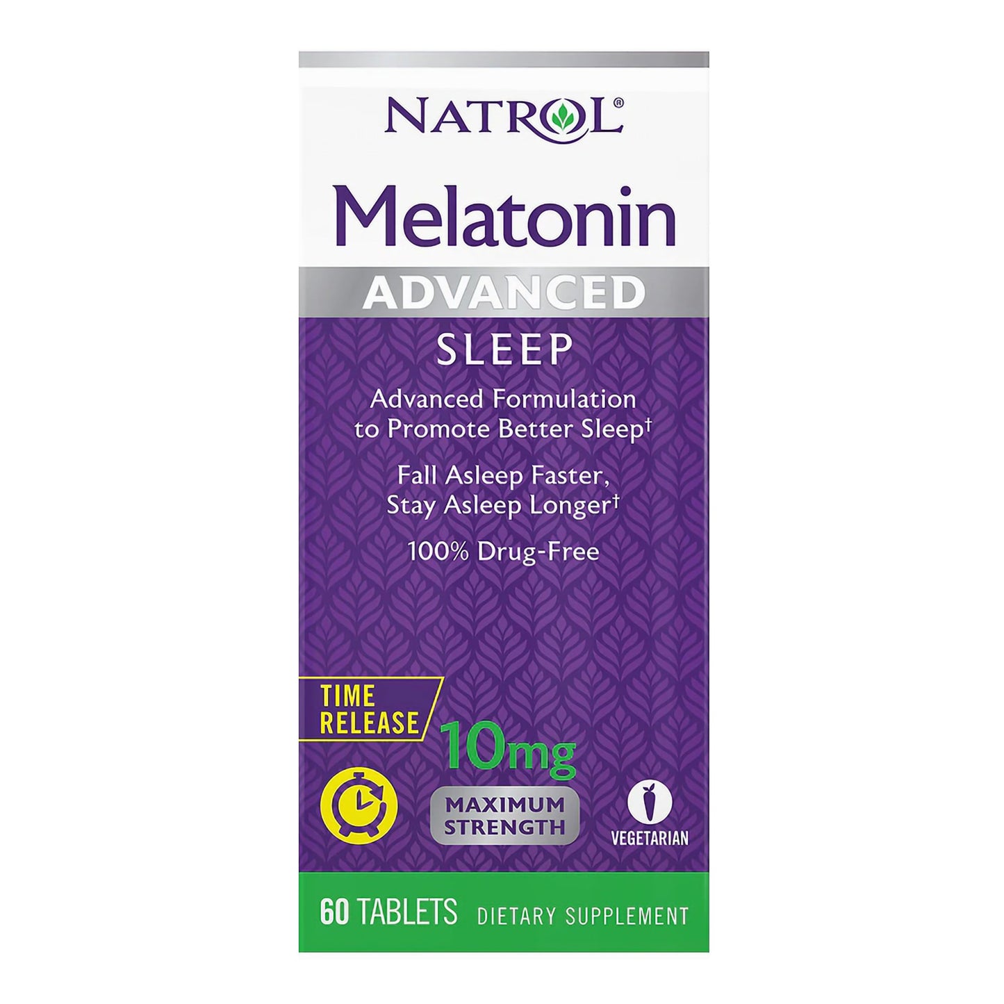 Natrol® Natural Sleep Aid 60 per Bottle Tablet 10 mg Strength (897144_EA)