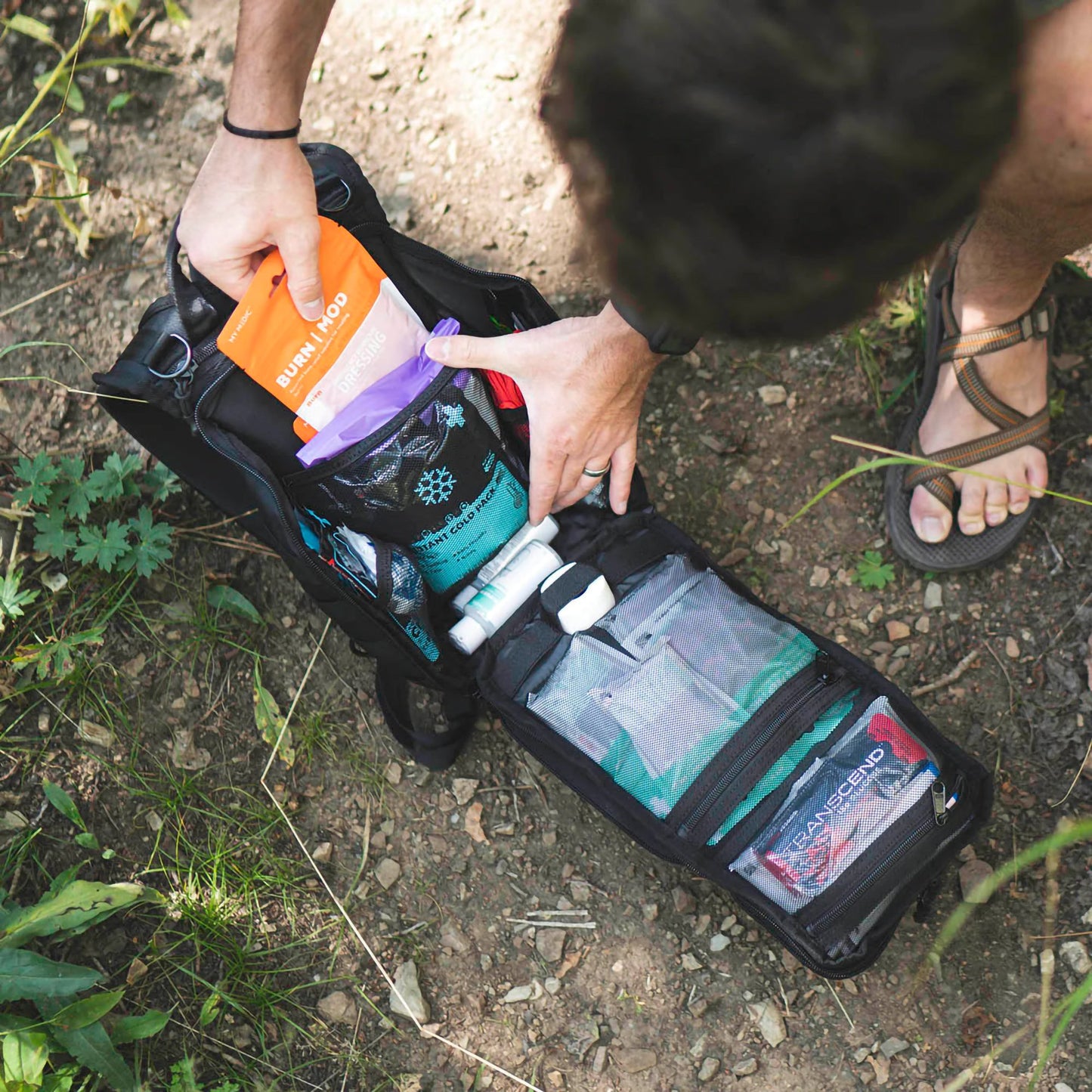 My Medic™ RECON Pro First Aid Kit Black Nylon Backpack (1207725_EA)