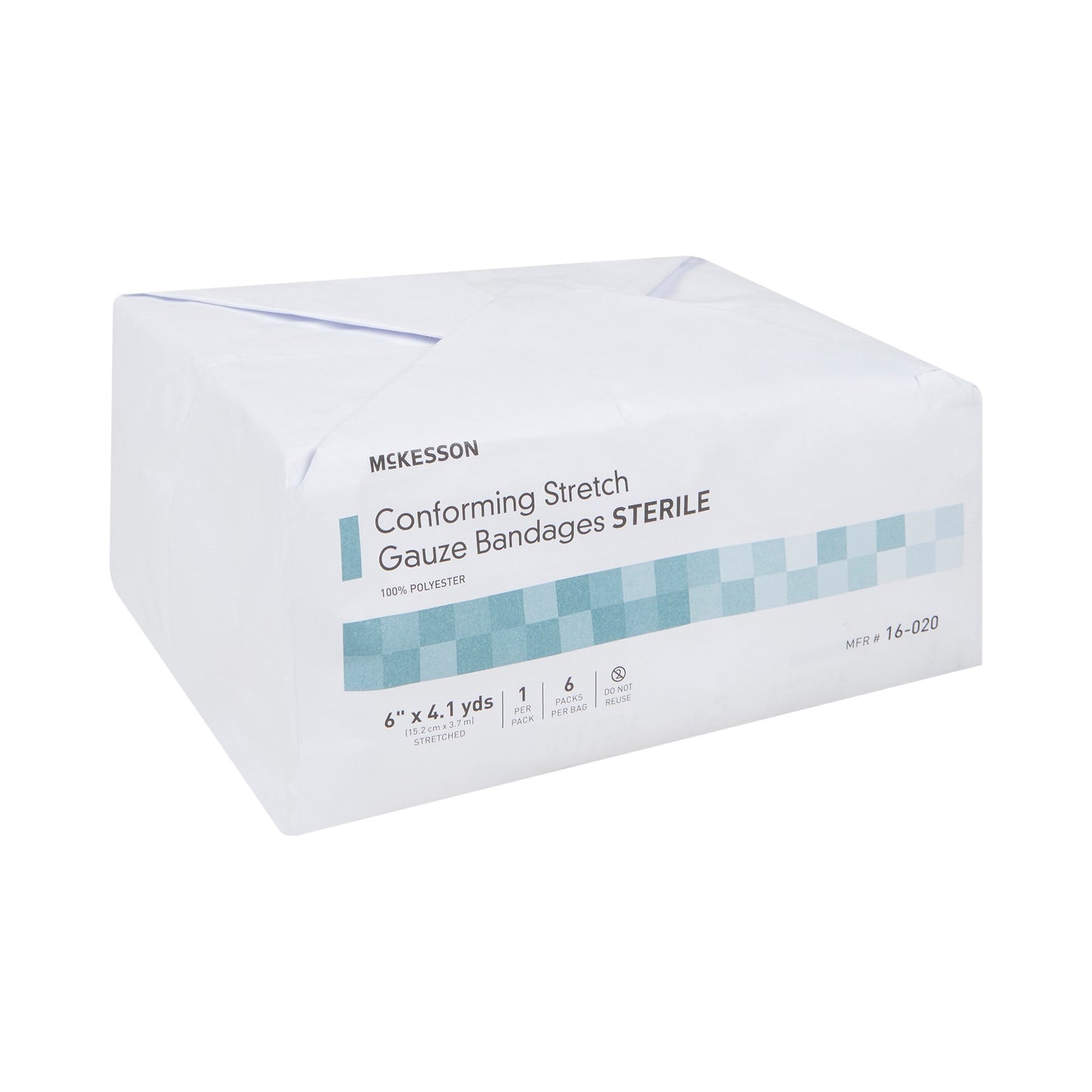 McKesson Conforming Bandage 6 Inch X 4-1/10 Yard Sterile 1 per Pack (999365_RL)