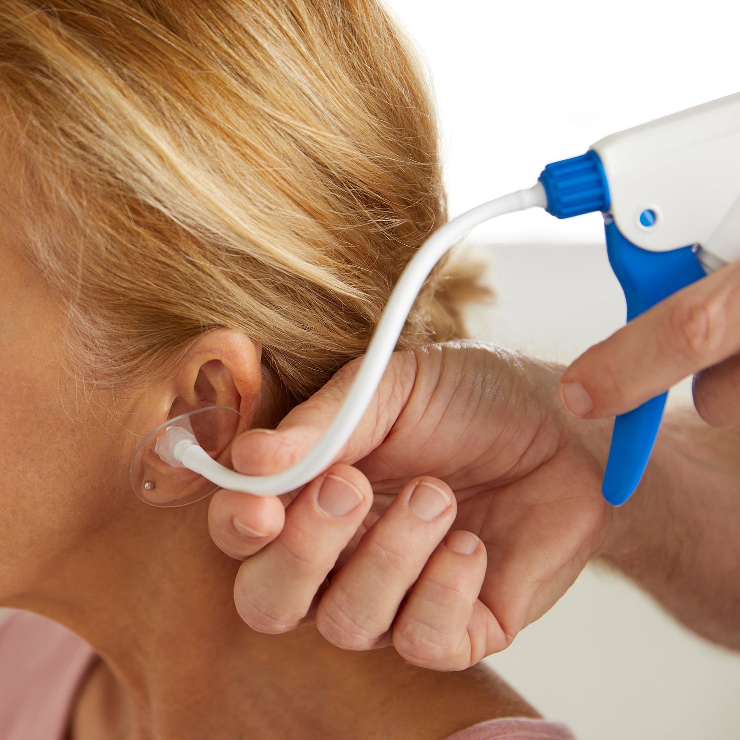 McKesson Ear Wash System Disposable Tip Blue / White (1068695_CS)