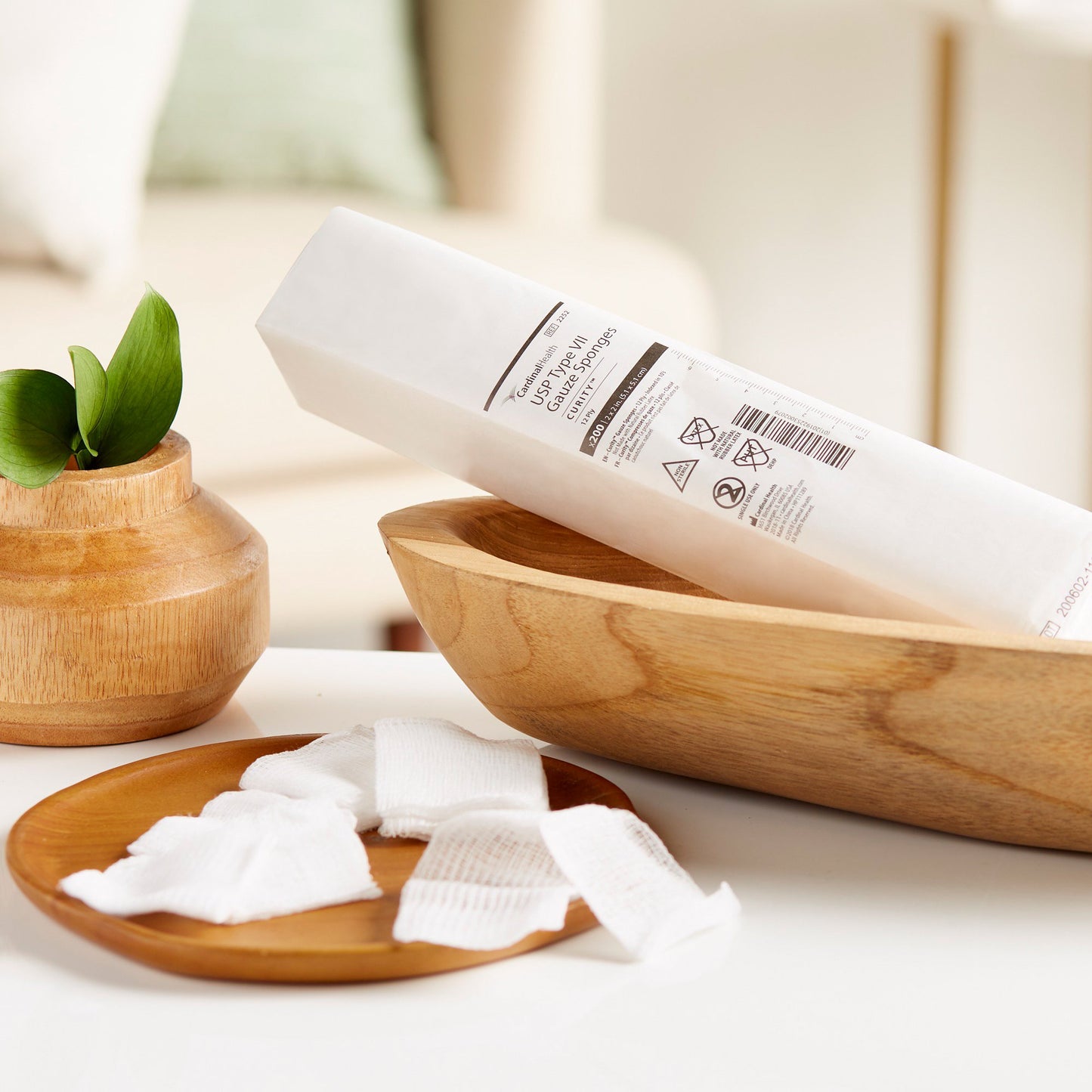 Curity™ Gauze Sponge 2 X 2 Inch 12-Ply NonSterile 200 per Pack (9979_CS)