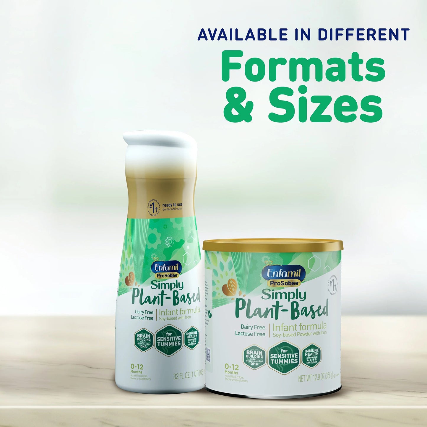 Enfamil® ProSobee® Infant Formula Unflavored 13 oz. Can Concentrate Soy Lactose Intolerance (461275_EA)