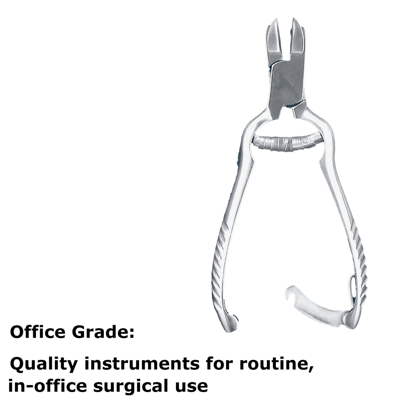 McKesson Nail Nipper Concave Jaw 4-1/2 Inch Length Chrome Covered Stainless Steel (487554_EA)