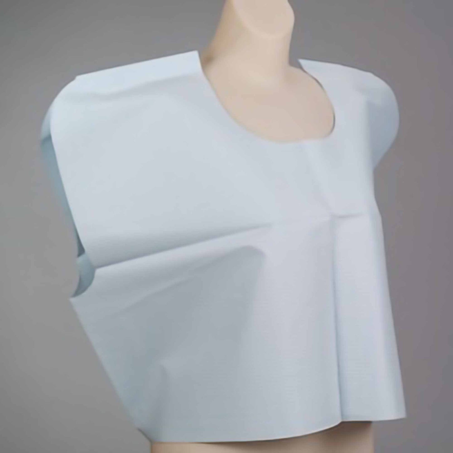 Tidi® Exam Cape Blue One Size Fits Most Front / Back Opening Without Closure Unisex Disposable (768787_CS)