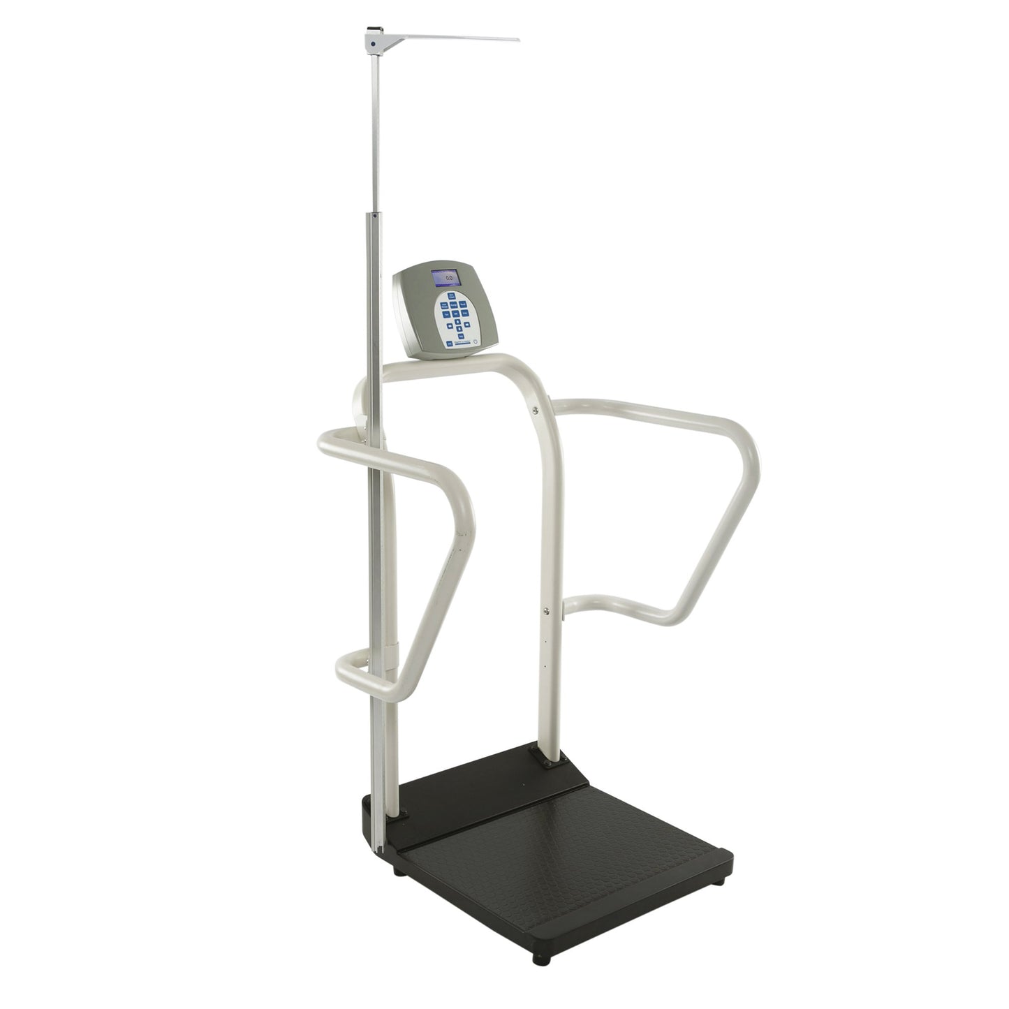Health O Meter® Physician Scale ADA Compliant LCD Display 1000 lbs. / 454 kg Capacity Black / White AC Adapter / Battery Operated (677405_EA)