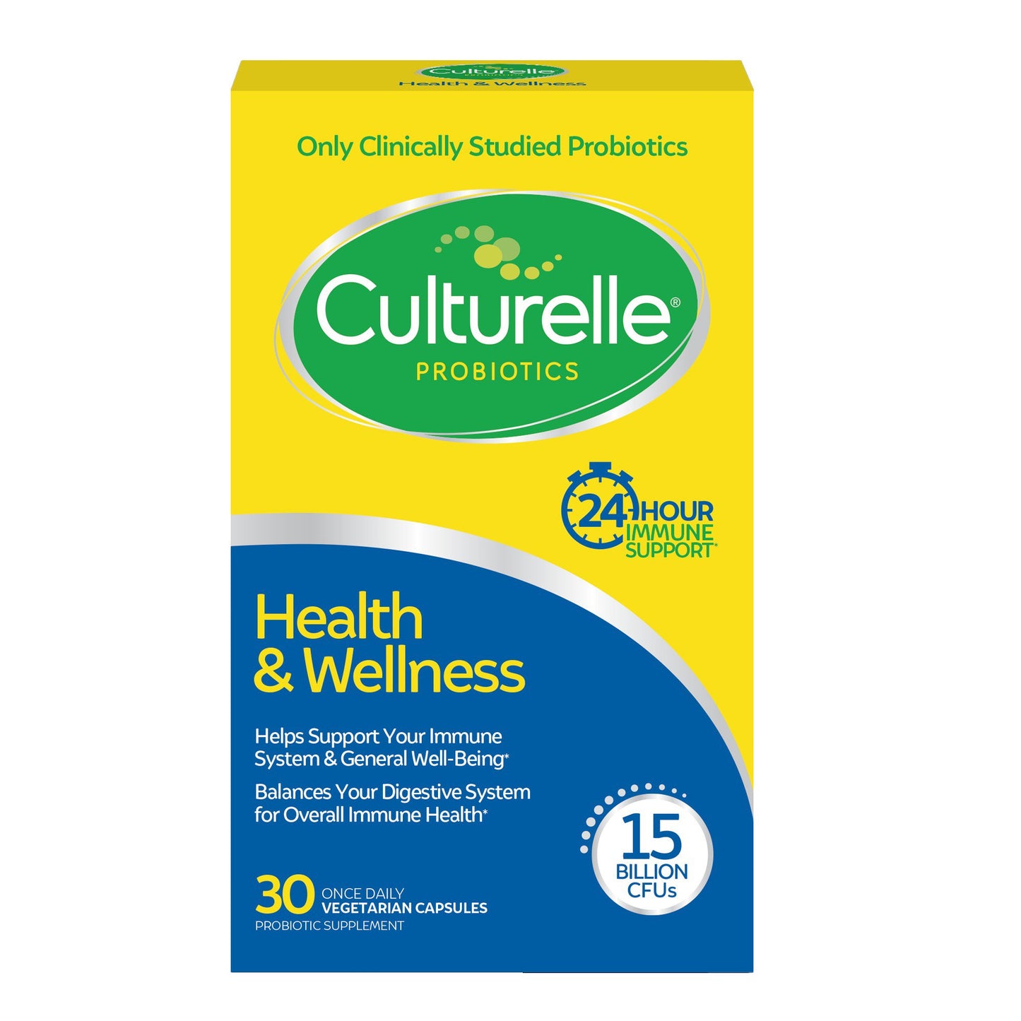 Culturelle® Probiotic Dietary Supplement 30 per Box Capsule (1268943_BX)