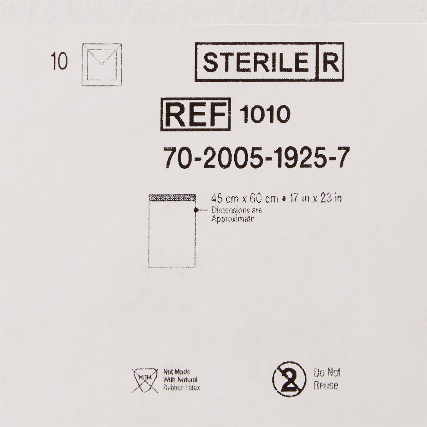 3M™ Steri-Drape™ General Purpose Drape Large Towel Drape 17 W X 23 L Inch Sterile (5714_CS)