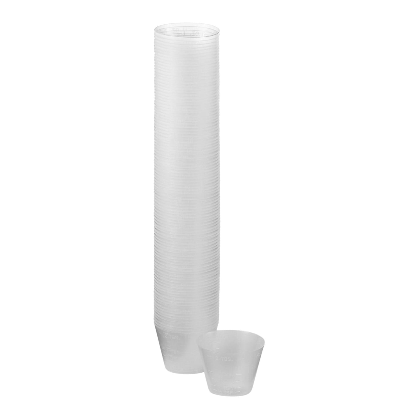 CareStock Medicine Cup 1 oz. Translucent Plastic Disposable NonSterile (1247745_CS)