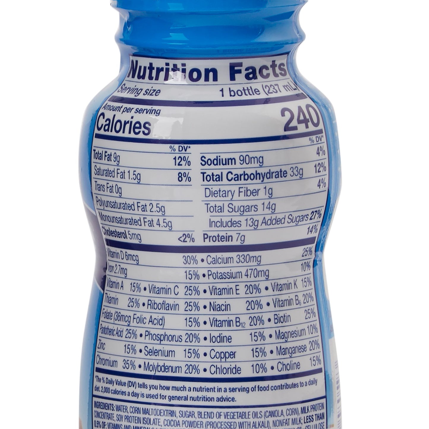 PediaSure® Grow & Gain Shake Pediatric Oral Supplement Chocolate Flavor 8 oz. Bottle Liquid Calories (649265_CS)