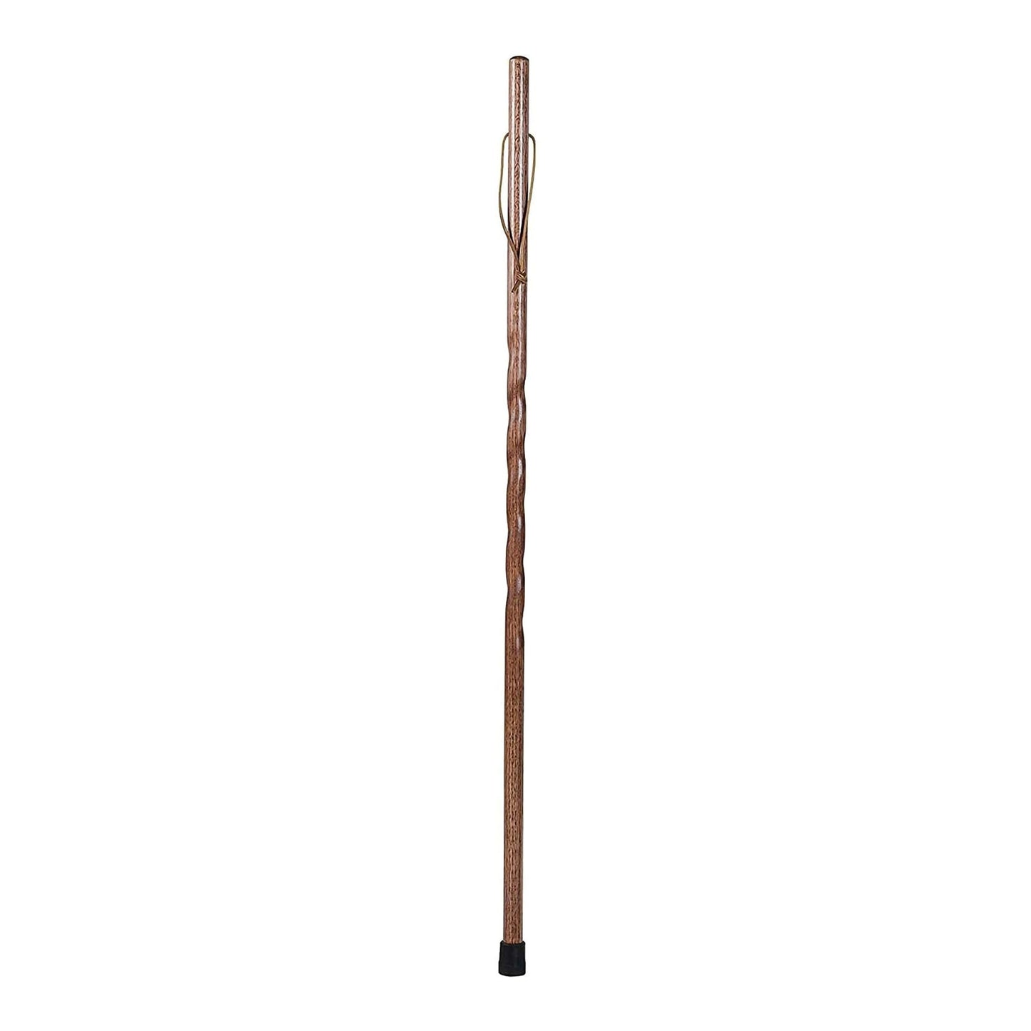 Brazos™ Twisted Backpacker Walking Stick Wood 55 Inch Height Red Oak (1229032_EA)