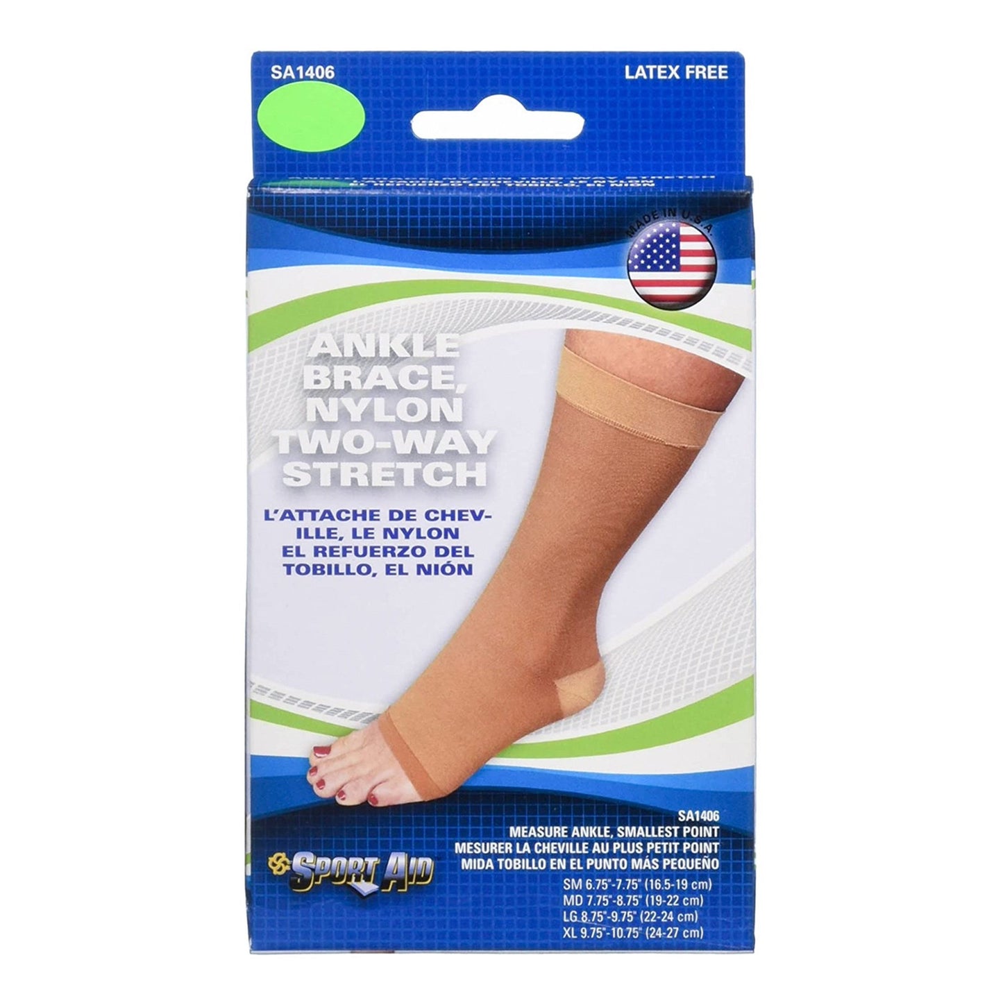 Sportaid Ankle Support Large Pull-On Foot (793432_EA)