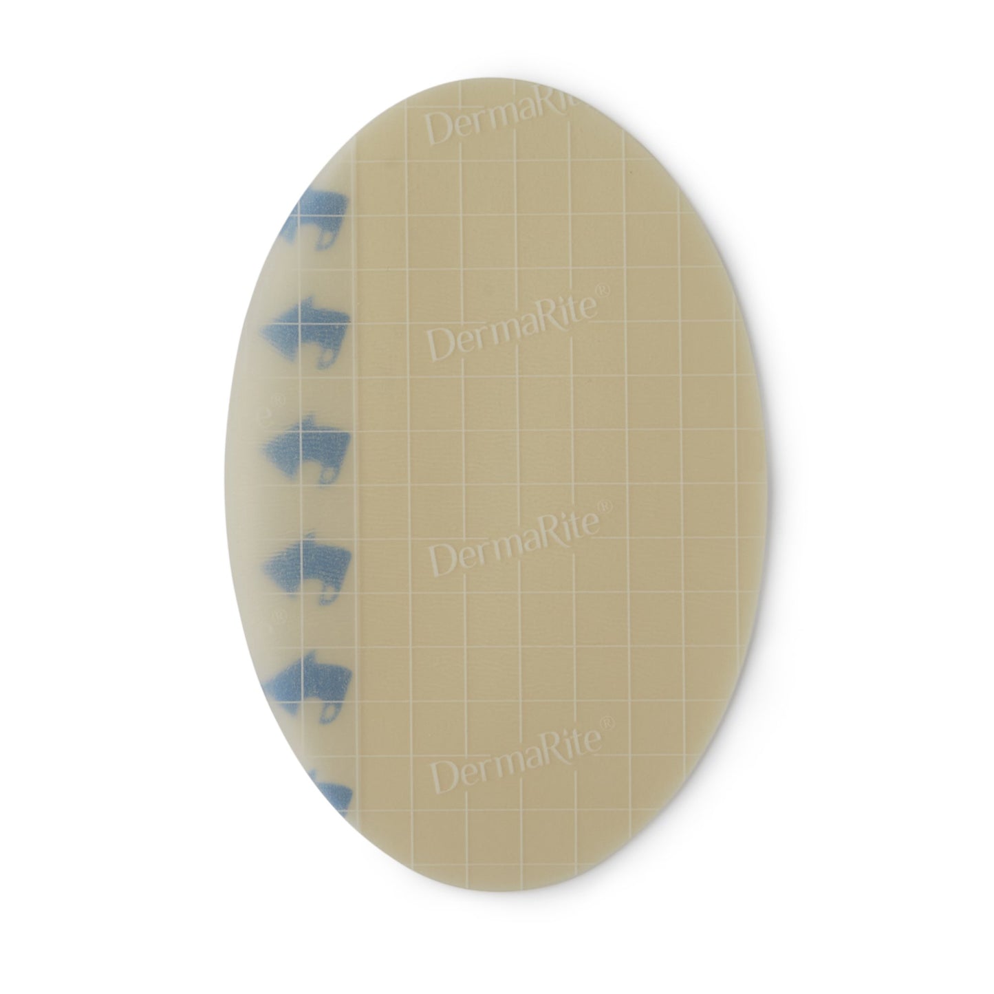 DermaFilm® Thin Hydrocolloid Dressing Film Backing 4 X 6 Inch Oval Hydrocolloid / Film (1095074_EA)