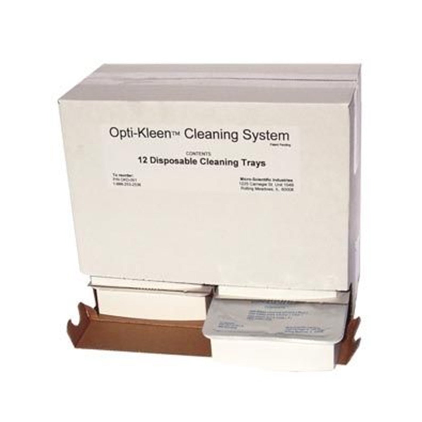 Opti-Kleen® Blade Cleaning System 12 Disposable Cleaning Trays (1209773_CS)