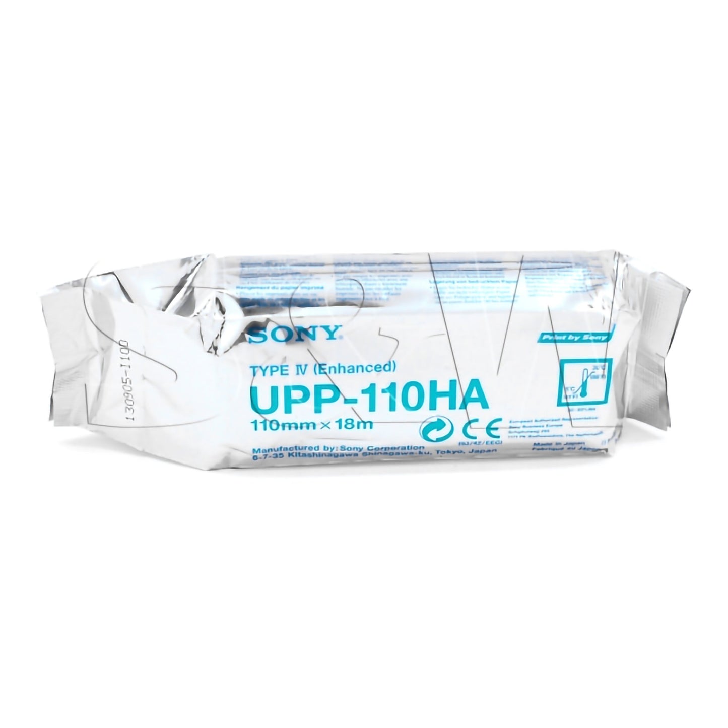 Sony® Ultrasound Video Paper Roll Black and White High Density Without Grid (678015_RL)