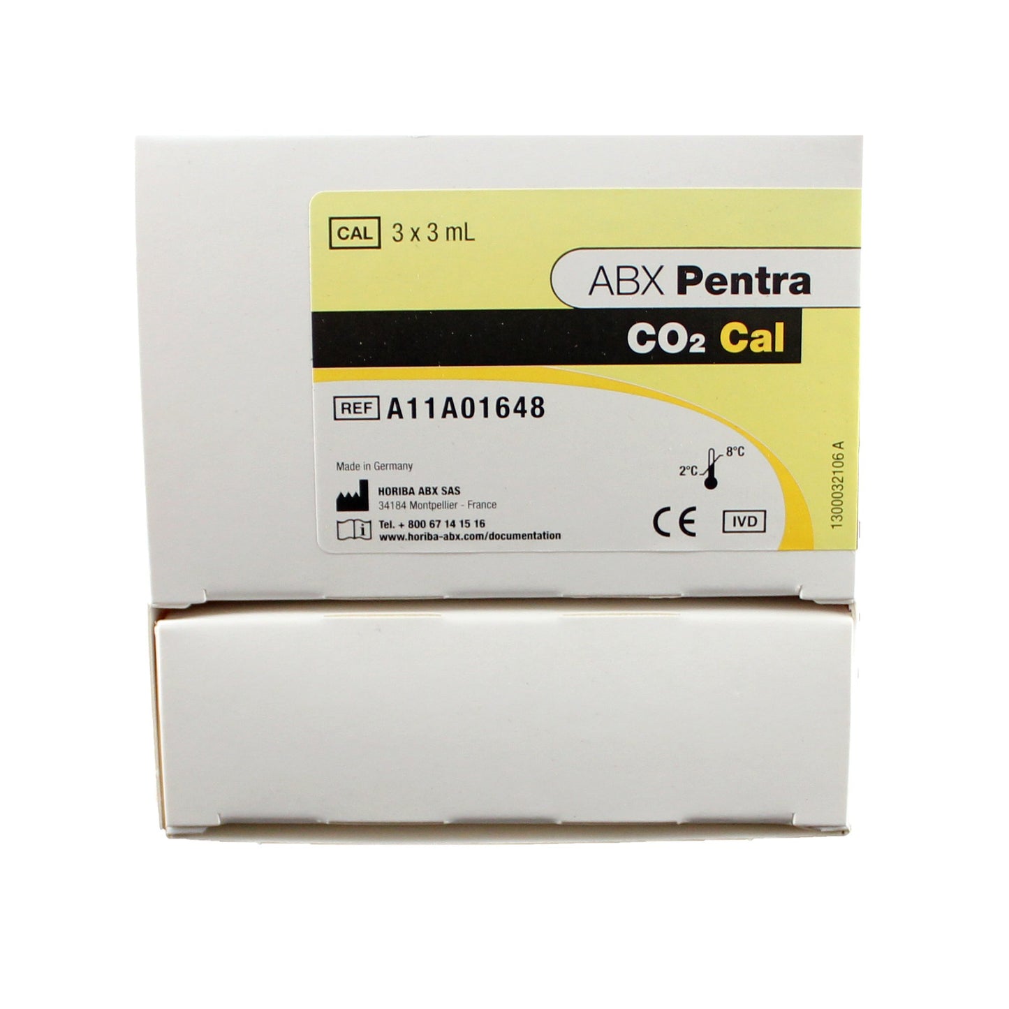 Horiba Calibrator Carbon Dioxide (CO2) 3 X 3 mL (721505_EA)