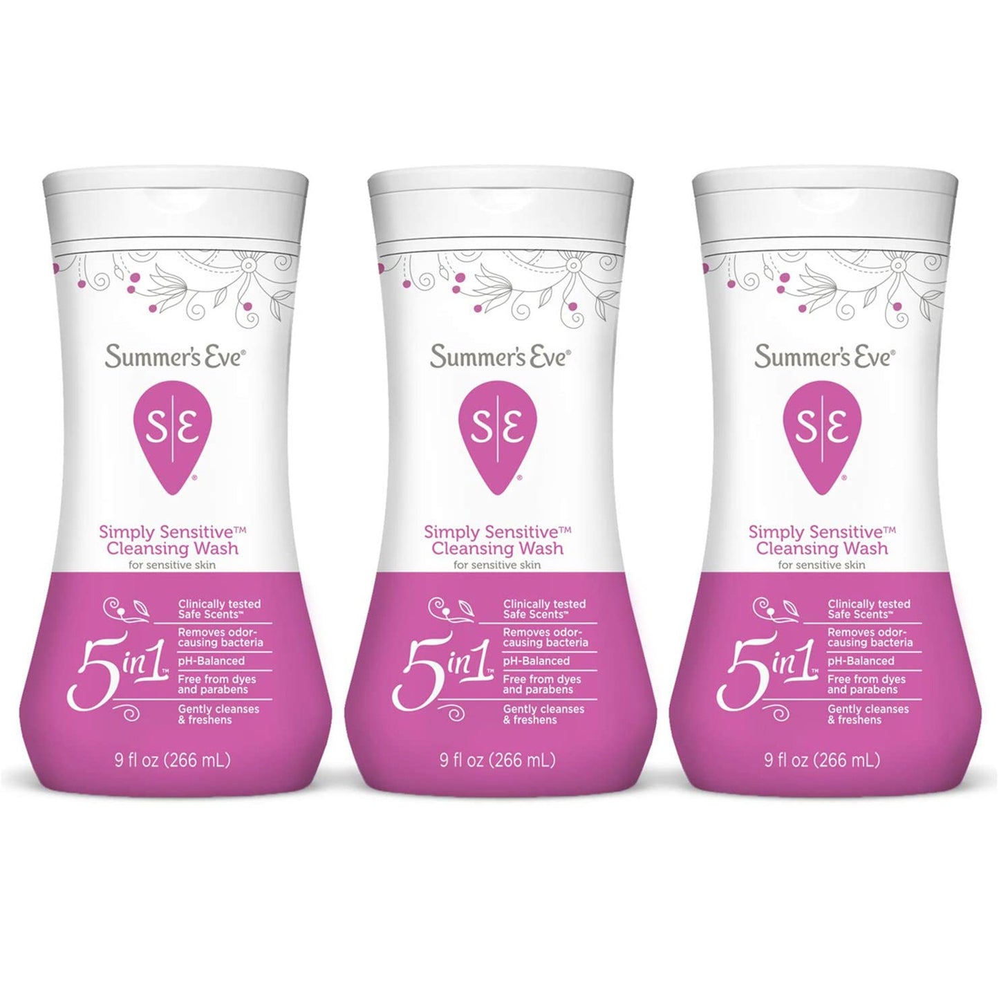 Summer's Eve Feminine Wash Liquid 9 oz. Bottle Scented (835489_EA)