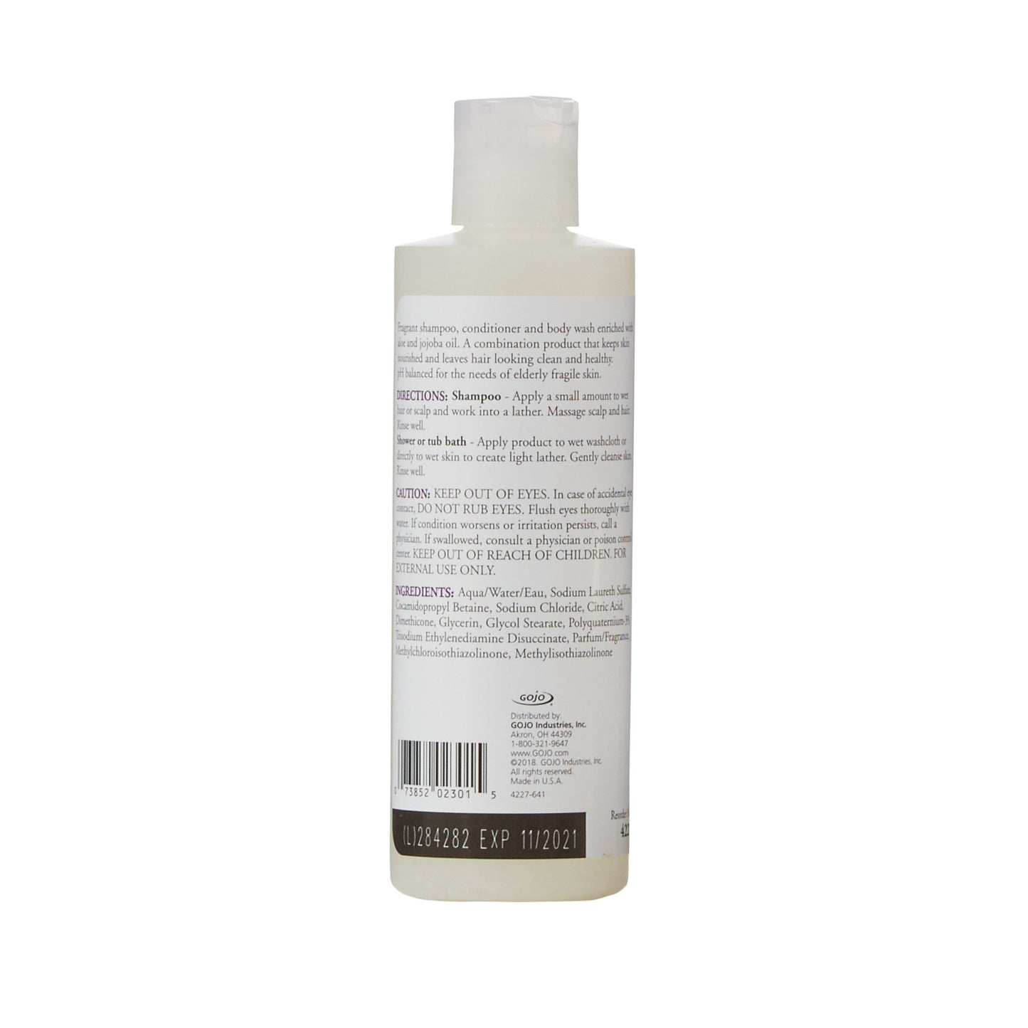 PROVON® Shampoo and Body Wash 8 oz. Flip Top Bottle Herbal Scent (739500_EA)