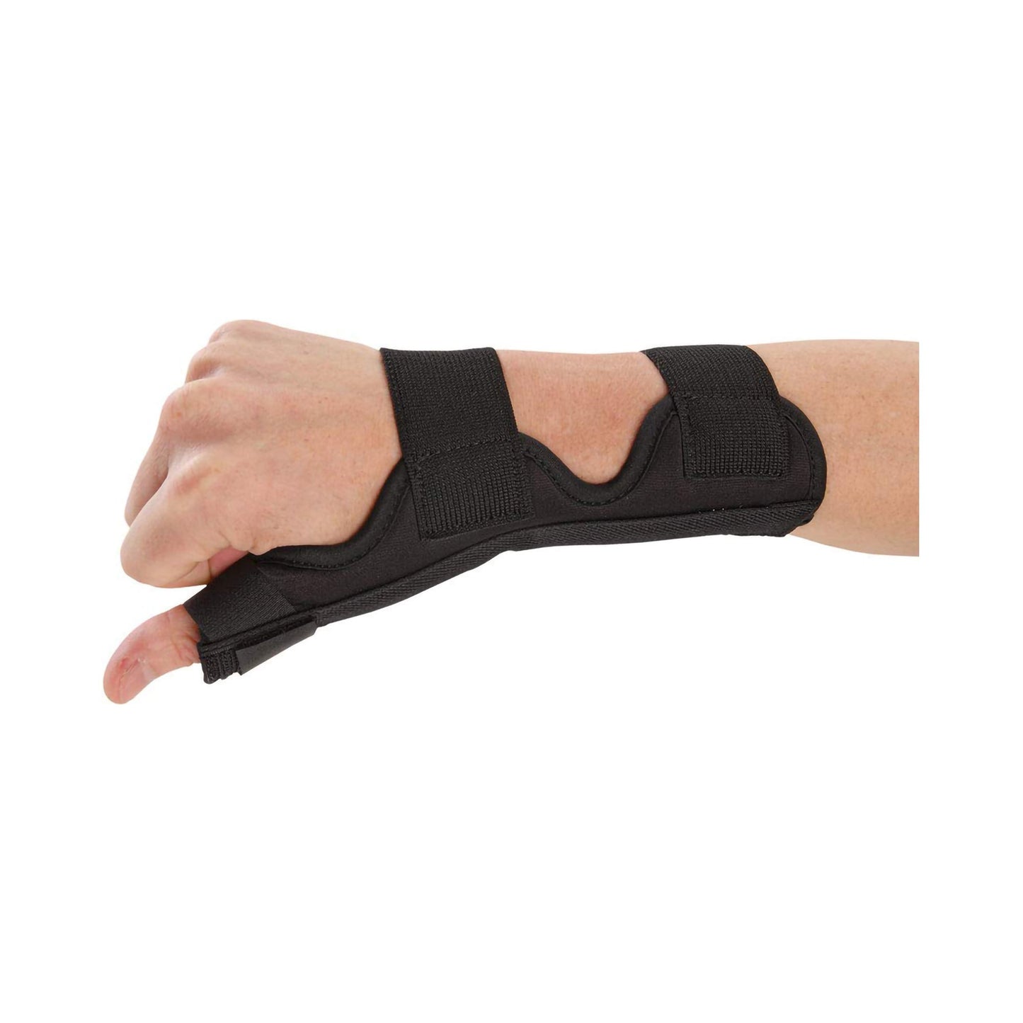 Ossur® Thumb Splint One Size Fits Most Hook and Loop Strap Closure Black (624350_EA)