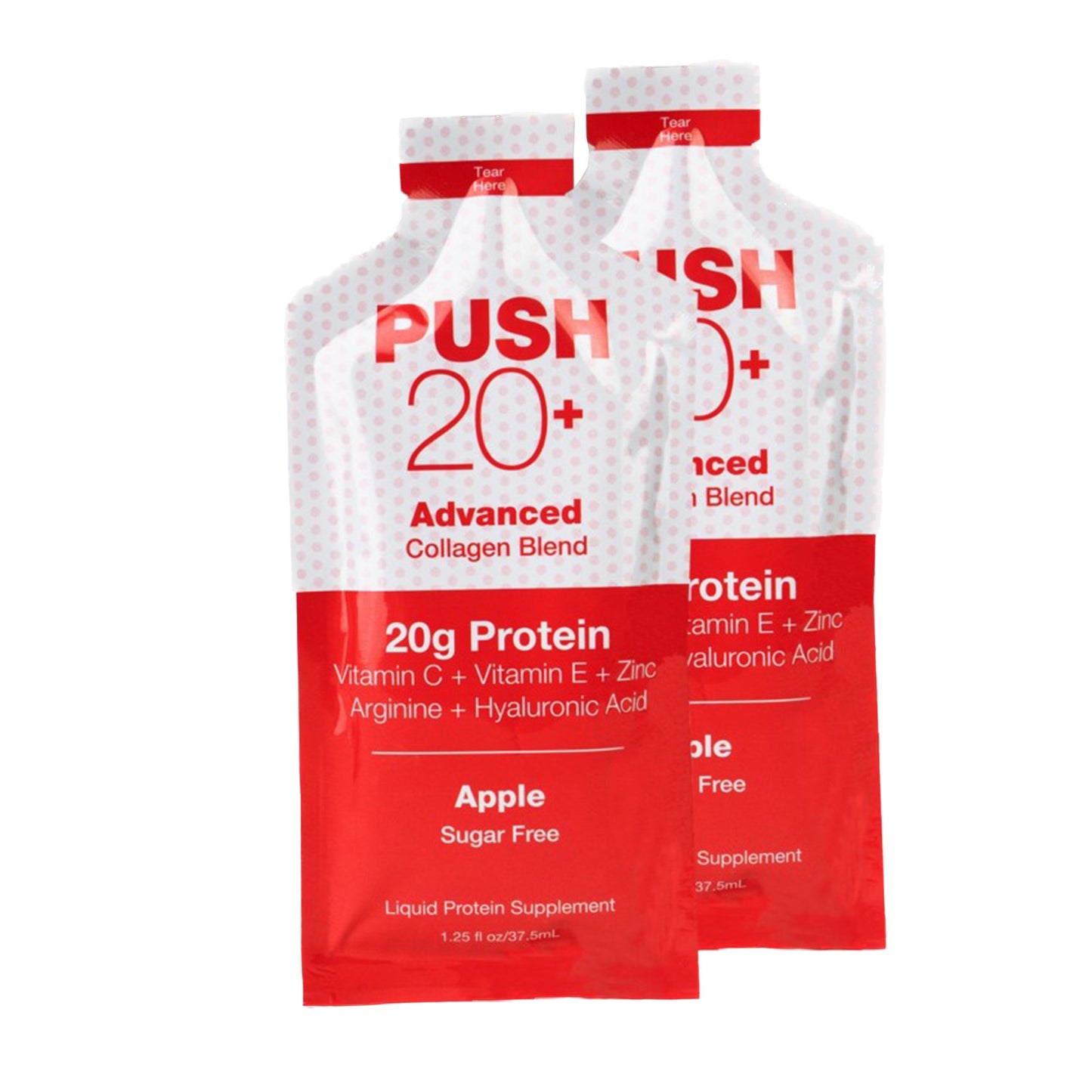 PUSH 20+ Oral Supplement Apple Flavor Liquid 1.25 oz. Individual Packet (1233060_CS)