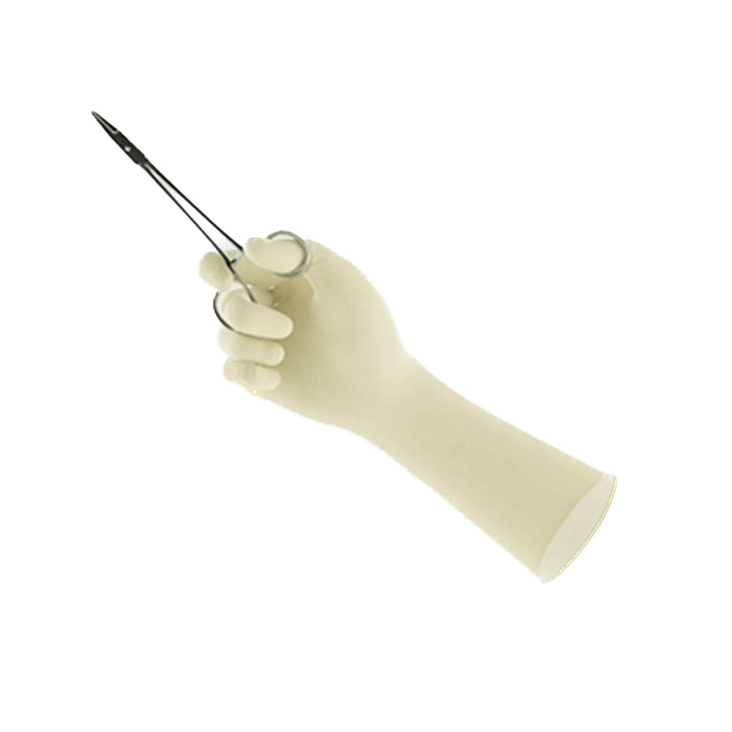 ENCORE® Perry® Style 42® PF Surgical Glove Size 8 Sterile Latex Standard Cuff Length Micro-Textured Natural Chemo Tested (1012598_BX)