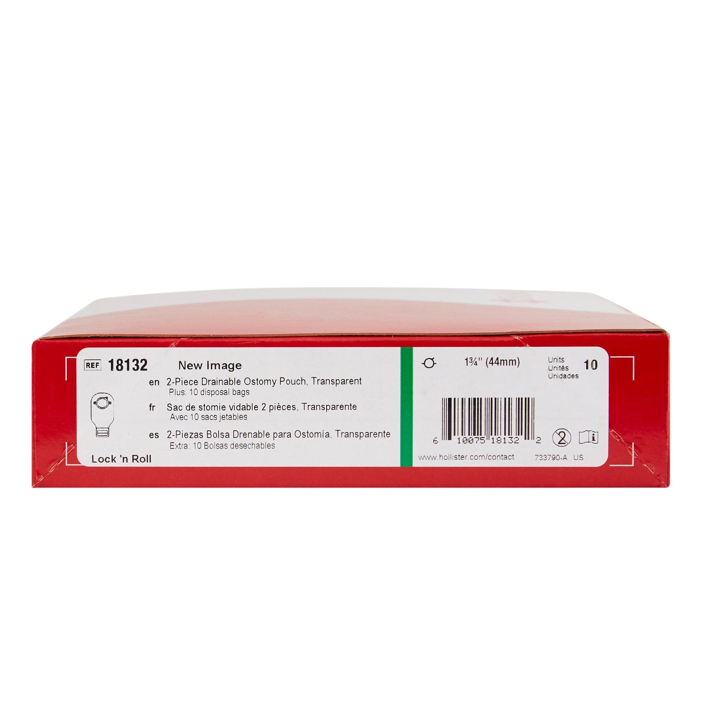 New Image™ Colostomy Pouch Two-Piece System 12 Inch Length Drainable (474559_BX)