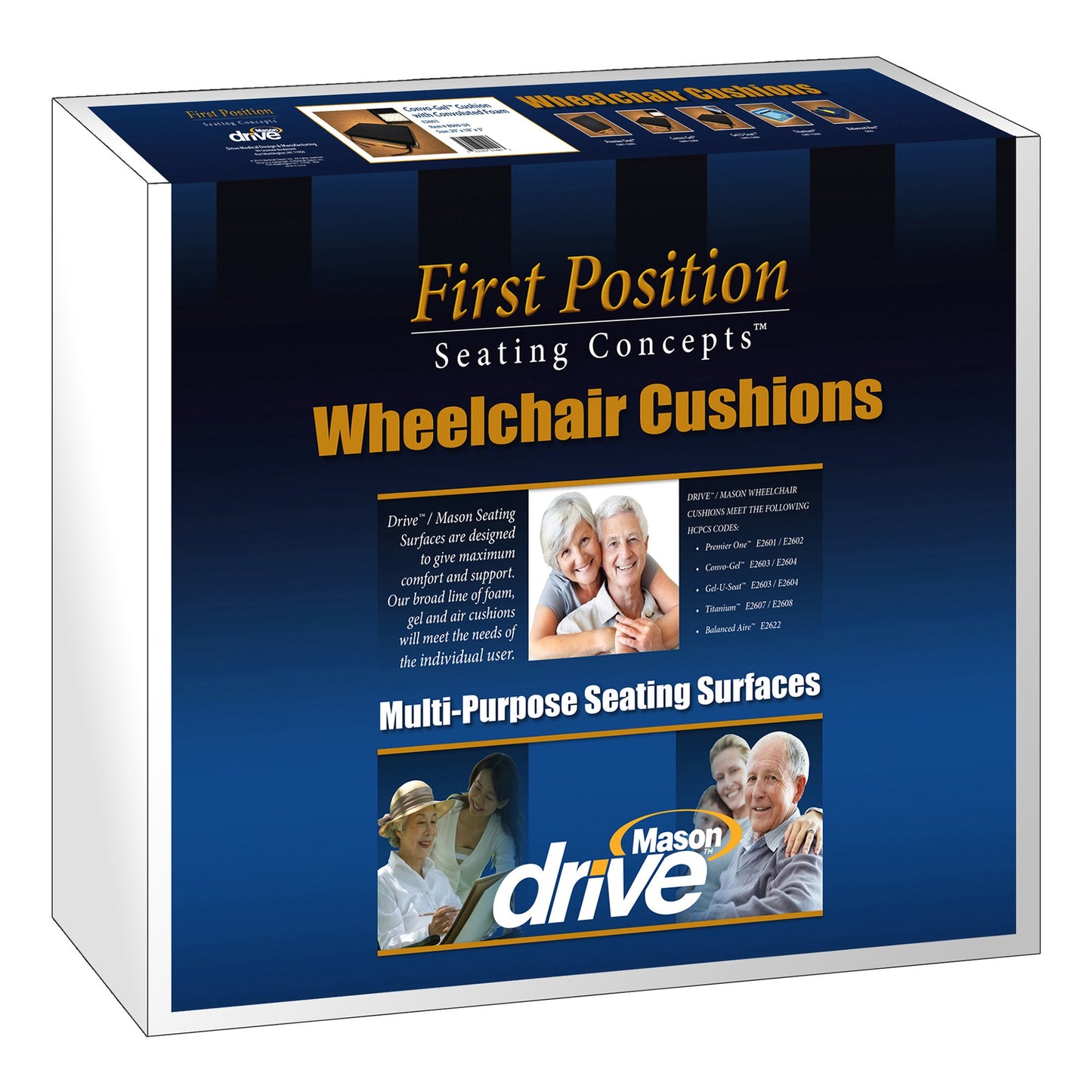 Premier One Seat Cushion 18 W X 16 L X 3 D Inch Foam (976957_CS)