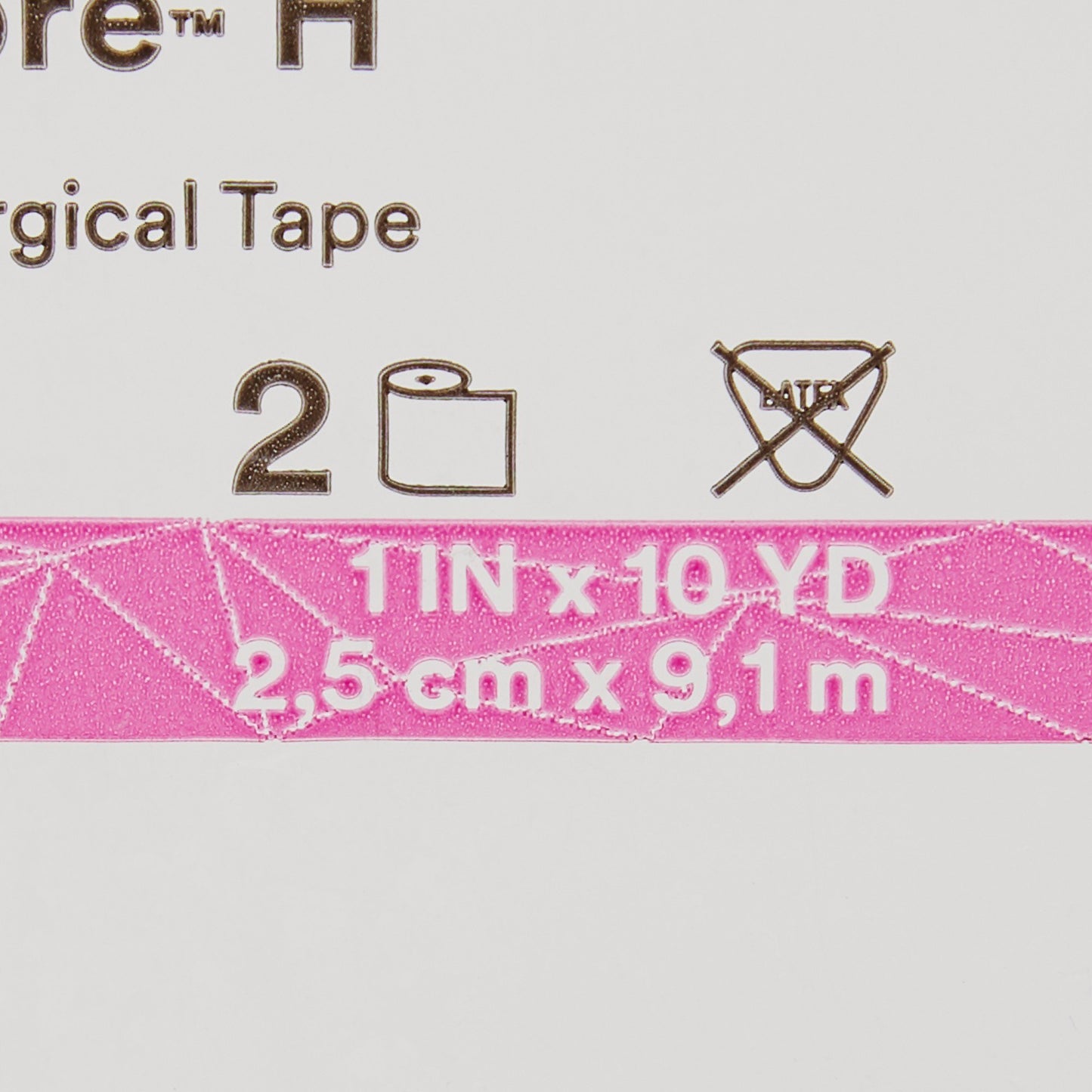 3M™ Medipore™ H Perforated Medical Tape White 1 Inch X 10 Yard Soft Cloth NonSterile (443997_CS)