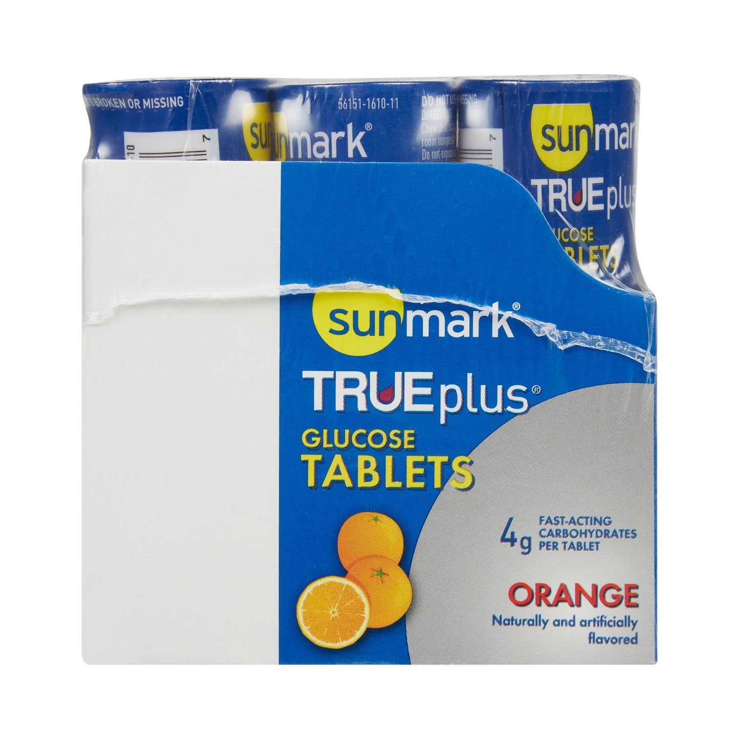 sunmark® TRUEplus™ Glucose Supplement 10 per Bottle Chewable Tablet Orange Flavor (997490_CT)