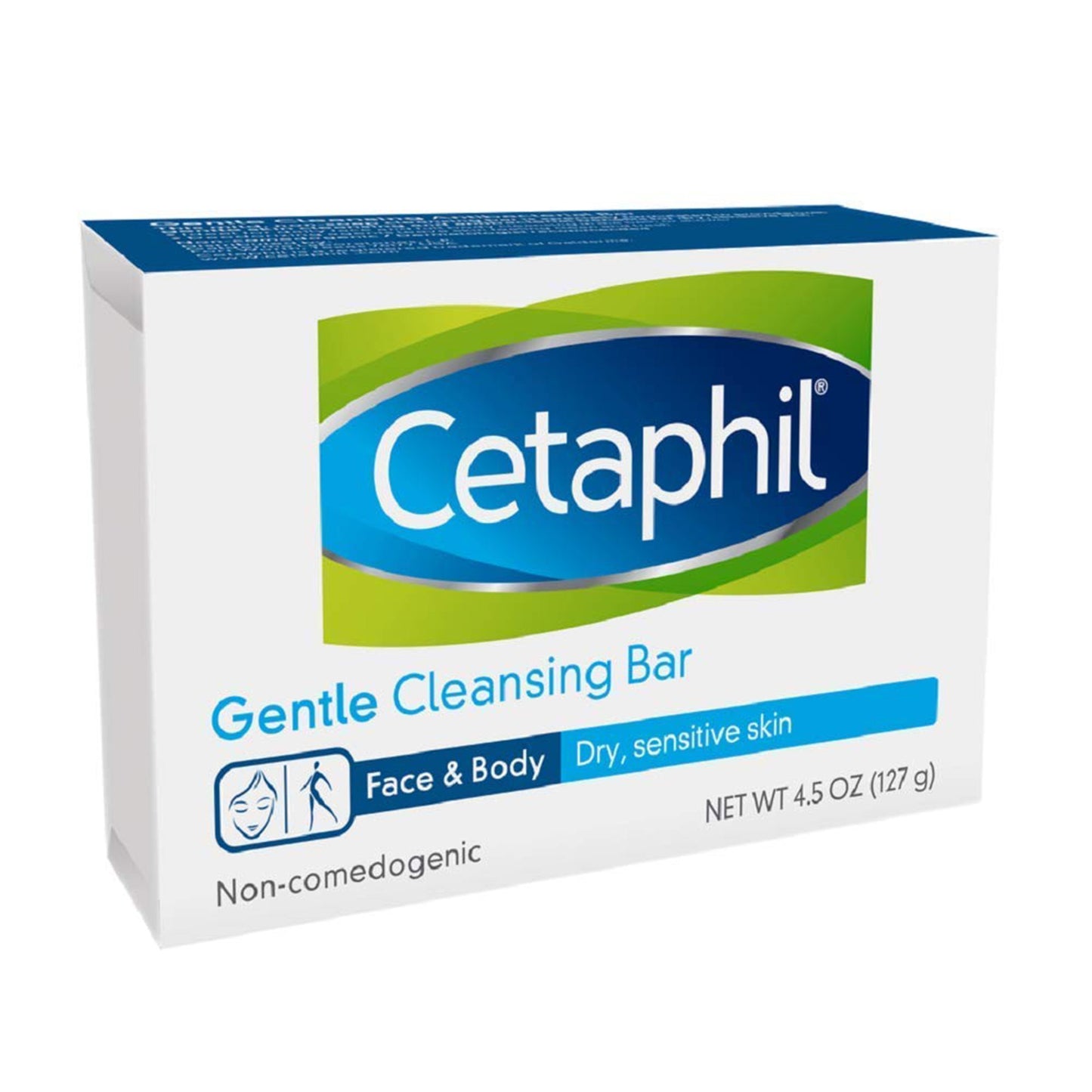 Cetaphil® Gentle Cleansing Soap Bar 4.5 oz. Box Gentle Scent (1230042_EA)