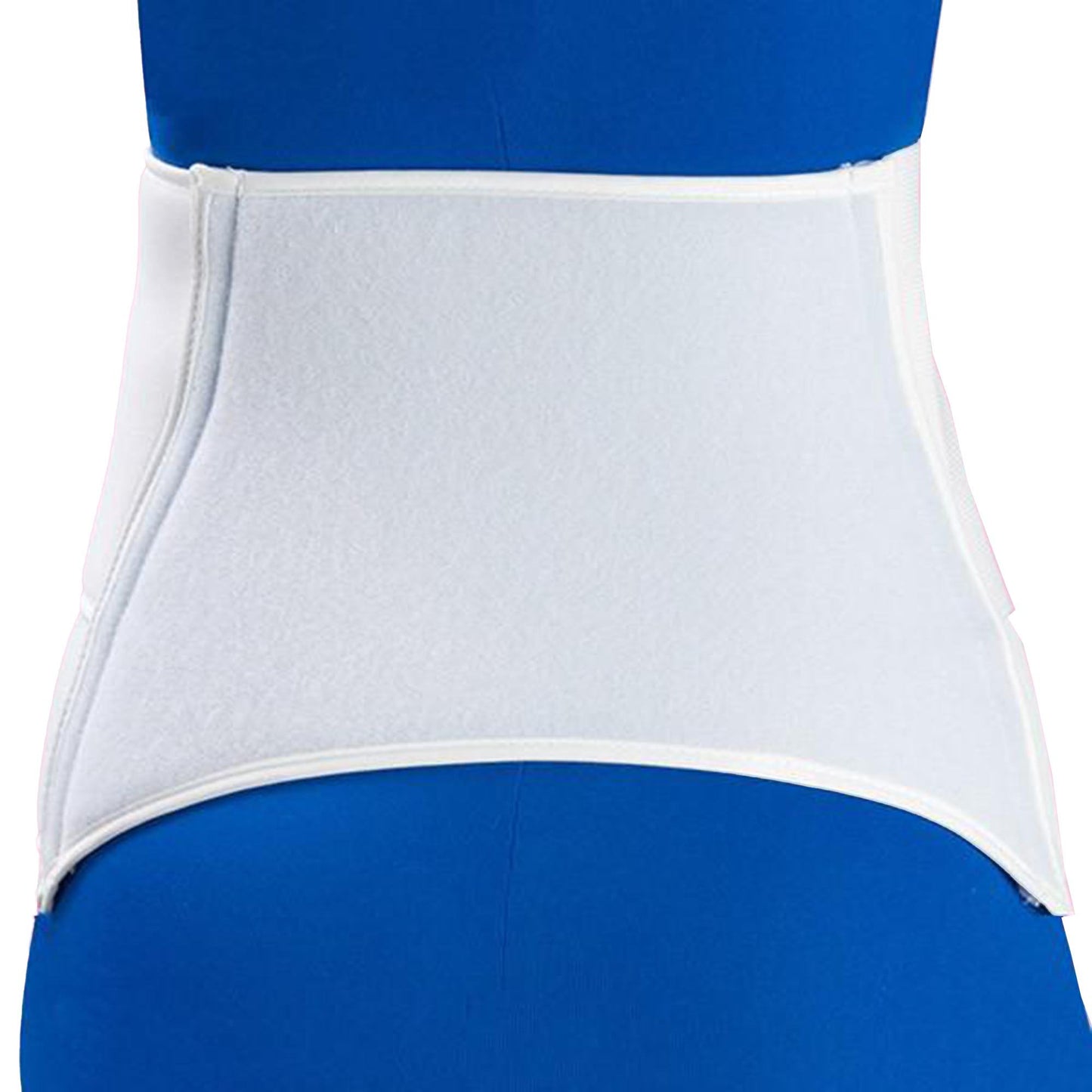 Flex-Support® Contoured Abdominal Binder One Size Fits Most Hook and Loop Closure 28 to 44 Inch Waist Circumference 12 Inch Height Adult (292644_EA)