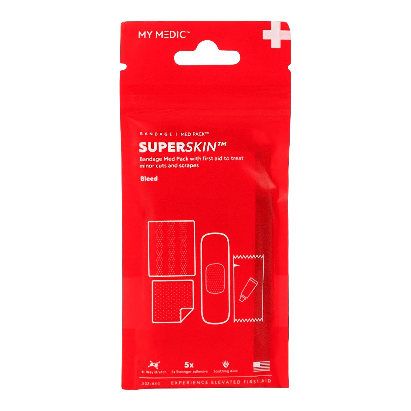 My Medic™ MED PACKS SuperSkin First Aid Kit Plastic Pouch (1207738_EA)
