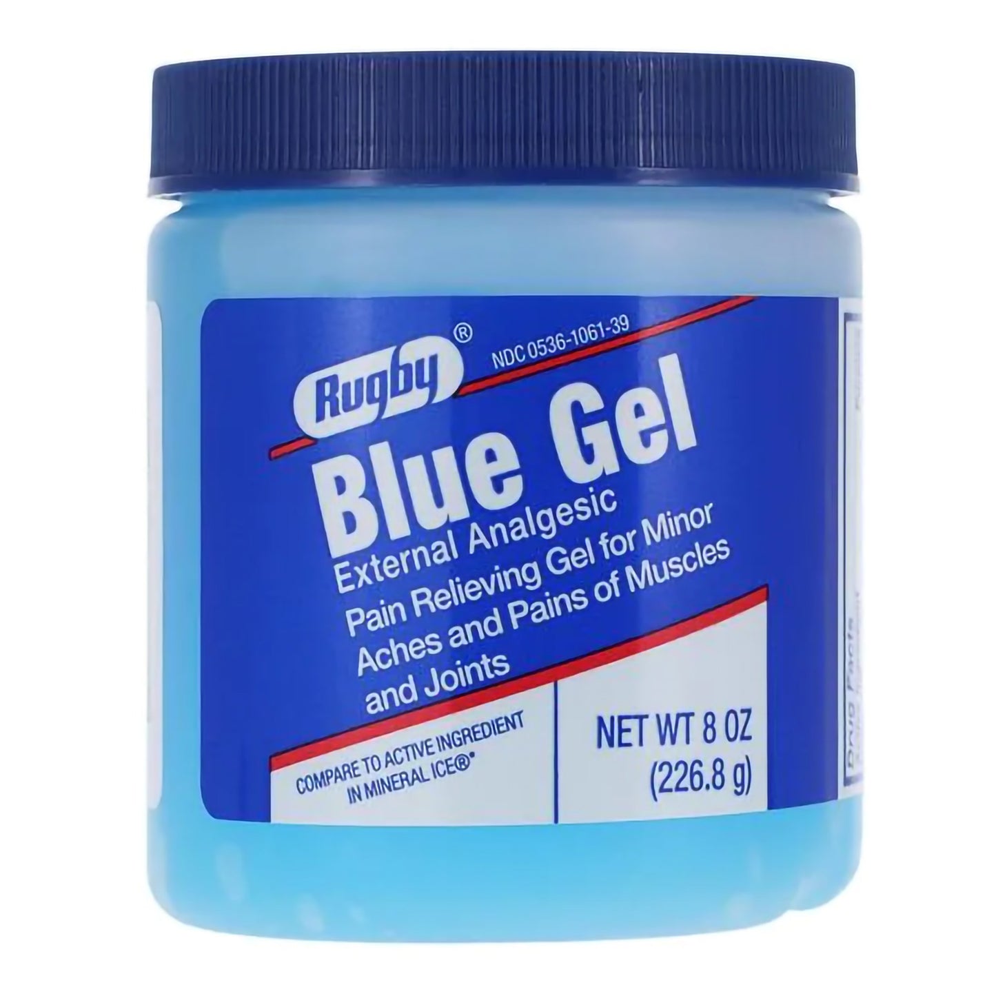 Rugby® Topical Pain Relief 2% Strength Menthol Topical Gel 8 oz. (1117651_EA)