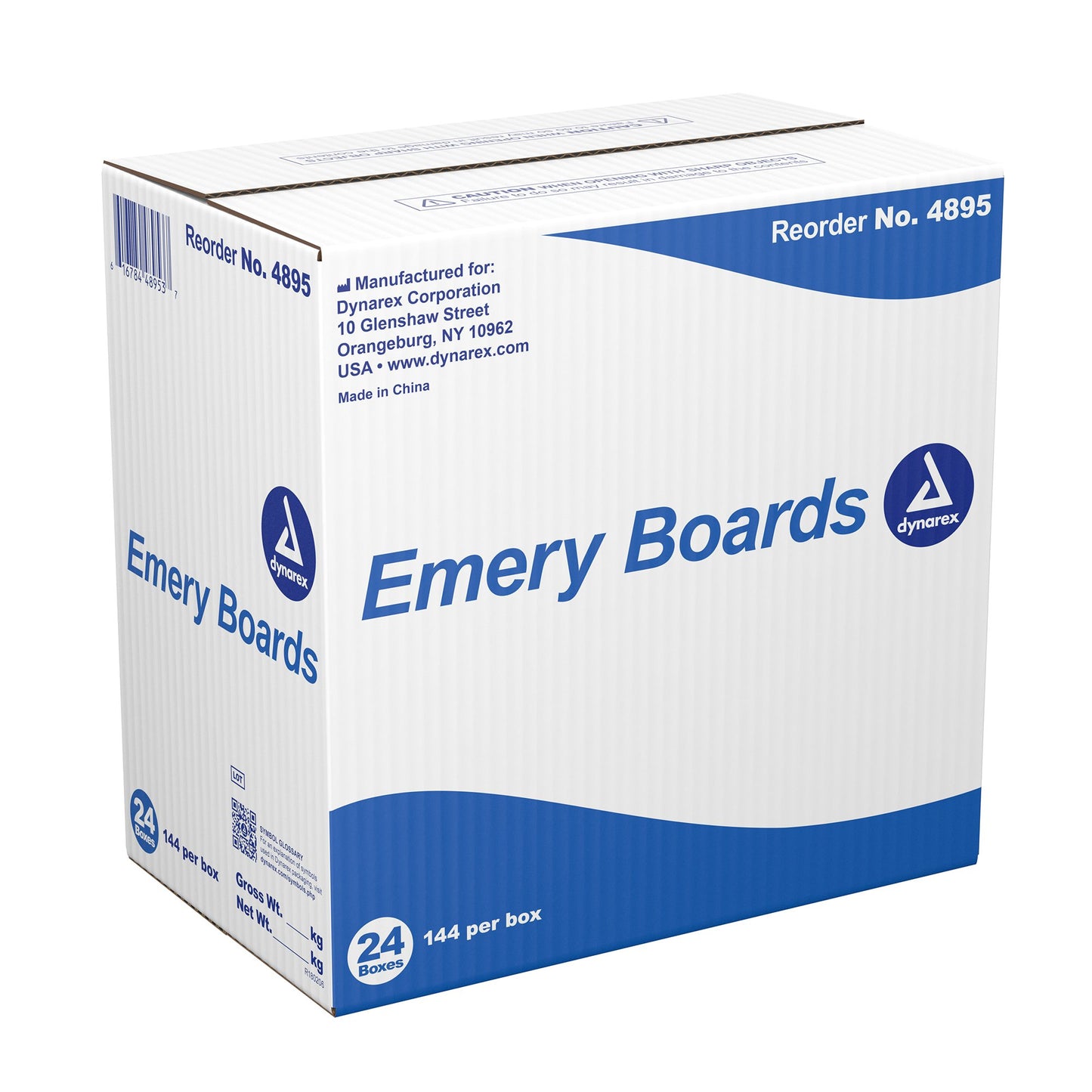 Dynarex Emery Board Terra Cotta 4-1/2 Inch (826991_CS)