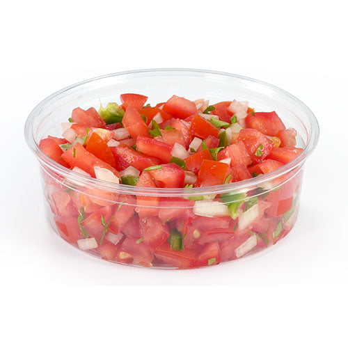 Fabri-Kal Alur Plastic Deli Container, 8 oz, Clear (FABRD8)
