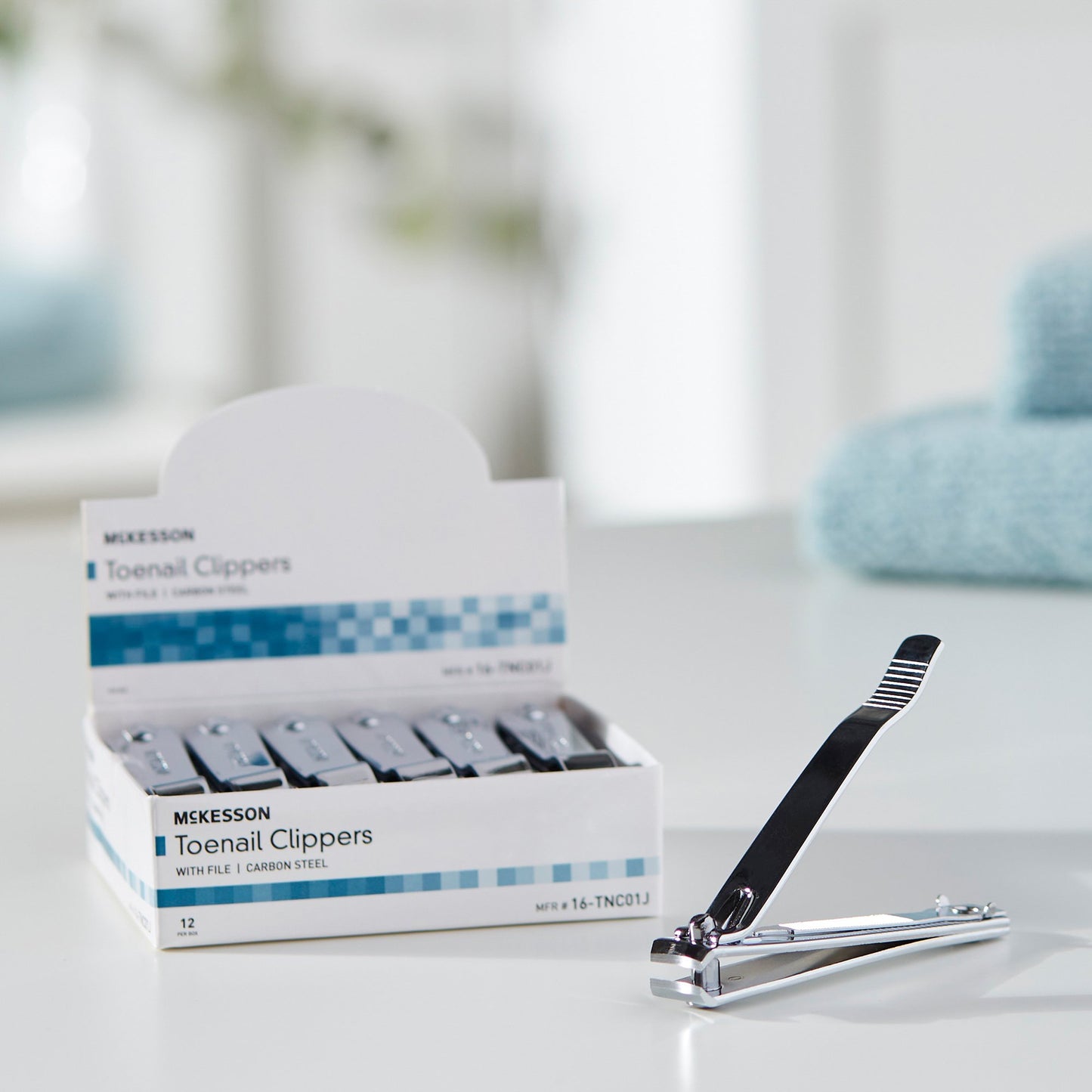 McKesson Toenail Clippers Thumb Squeeze Lever (475022_EA)