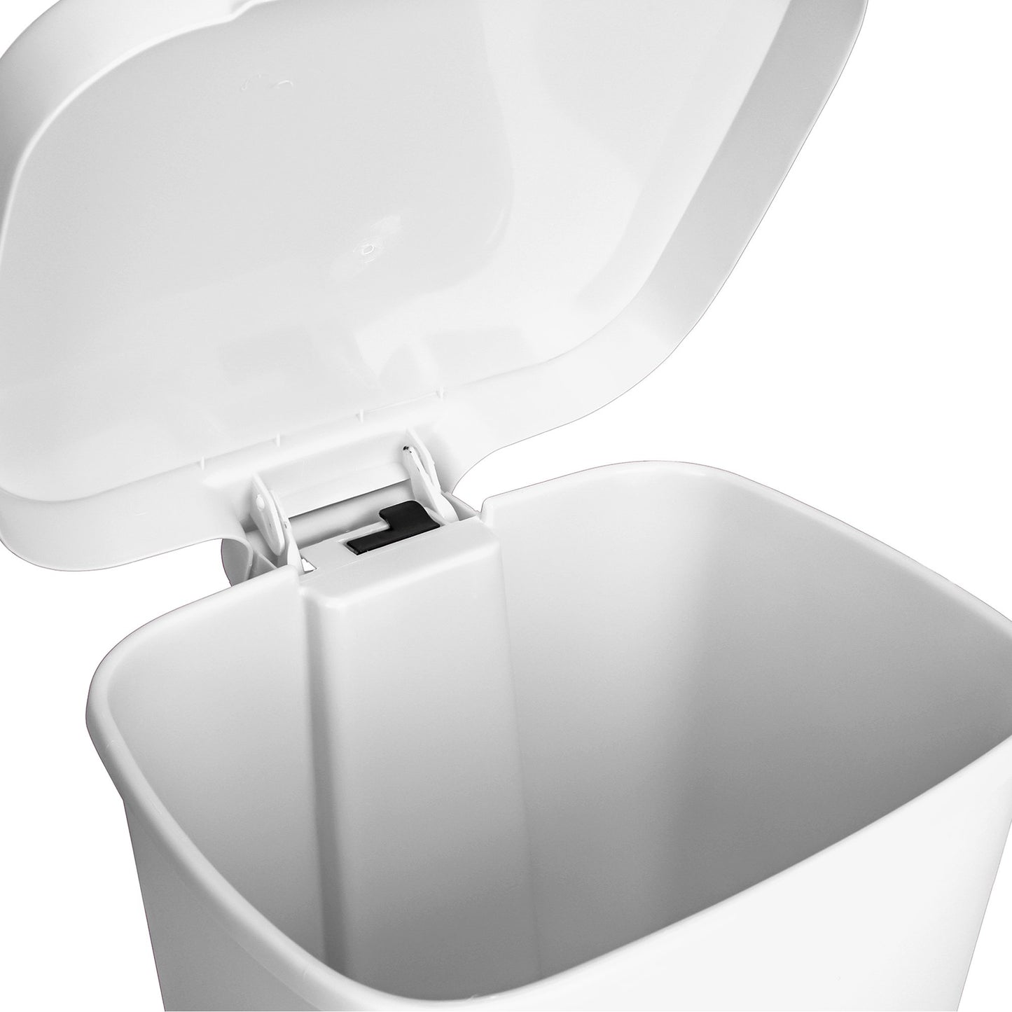 McKesson Trash Can 32 Quart / 8 gal. White Plastic Rectangular (1223706_EA)