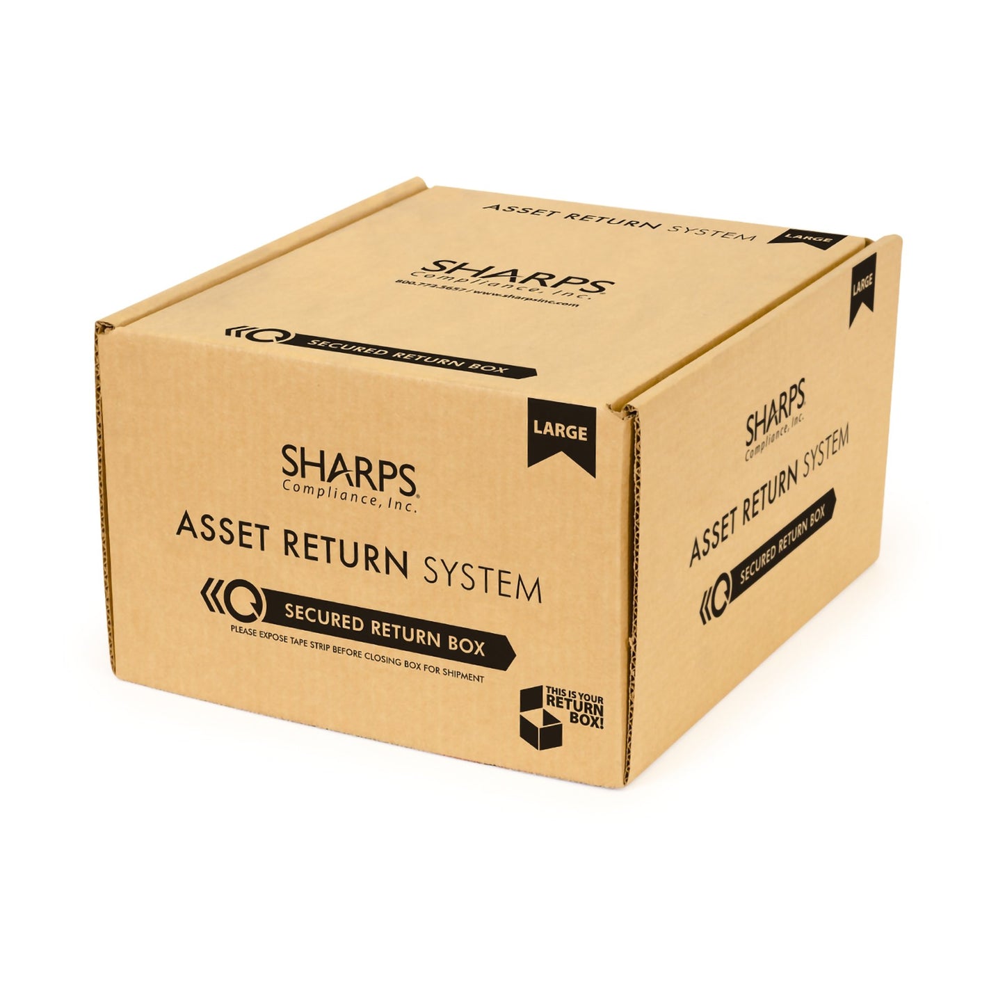 Sharps Compliance Pump Return Box Sharps Compliance (1136481_EA)