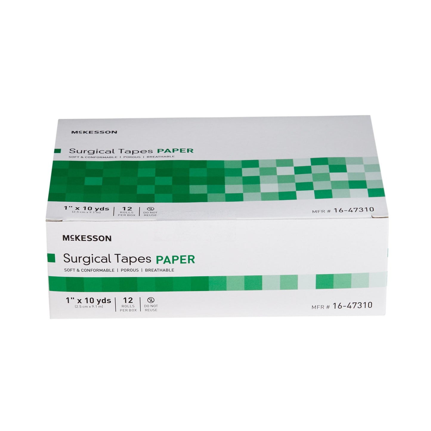 McKesson Medical Tape White 1 Inch X 10 Yard Paper NonSterile (455531_CS)