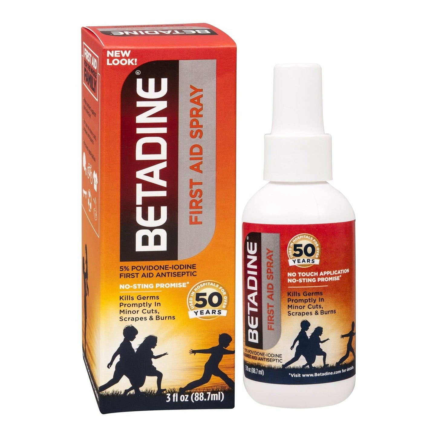 Betadine® Antiseptic Povidone-Iodine Topical Liquid 3 oz. Spray Bottle (1052813_EA)