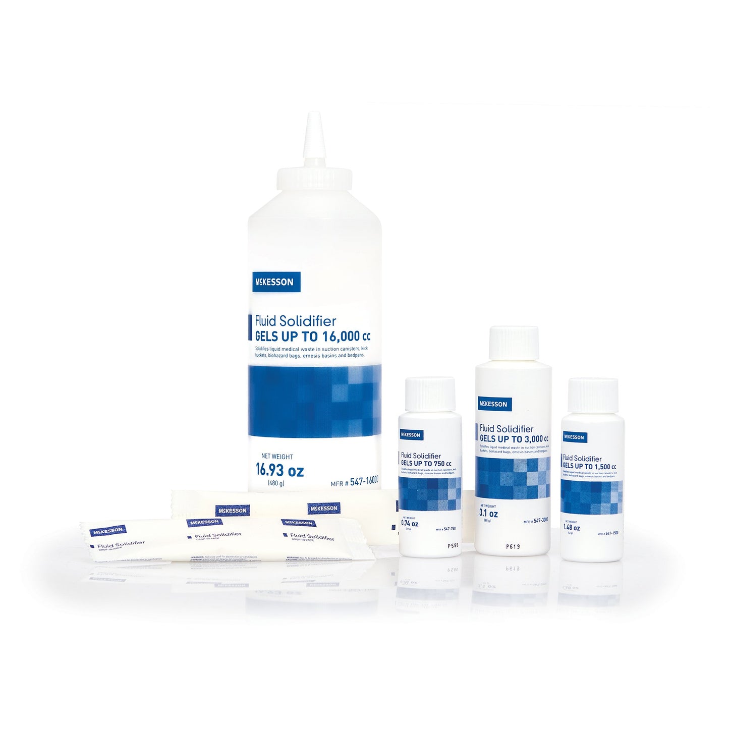 McKesson Fluid Solidifier 750 cc Drop-In Bag 21 Gram (1152100_EA)