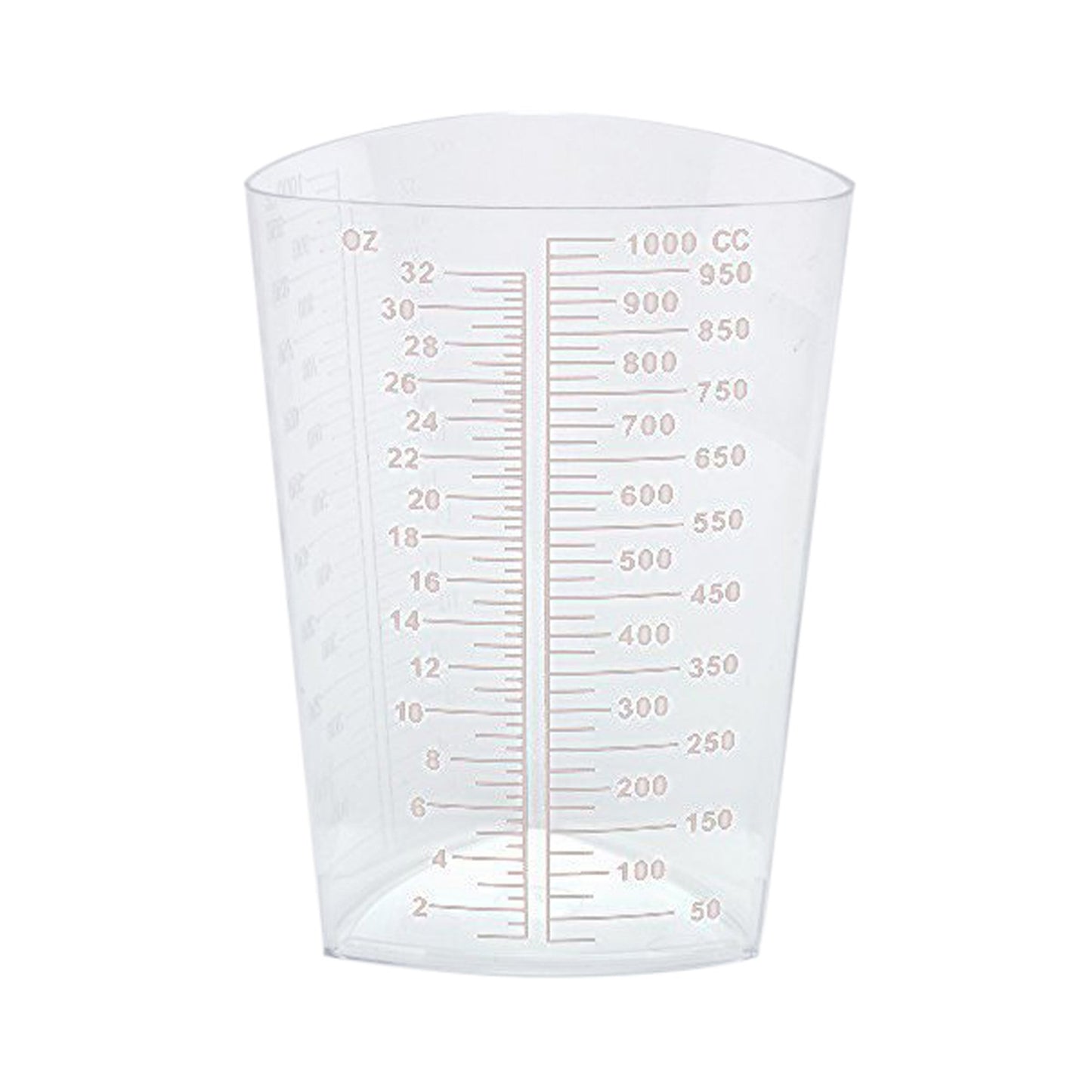 Oakridge Products Graduated Beaker Pathology Container Polypropylene 1,000 mL (32 oz.) (1039881_EA)