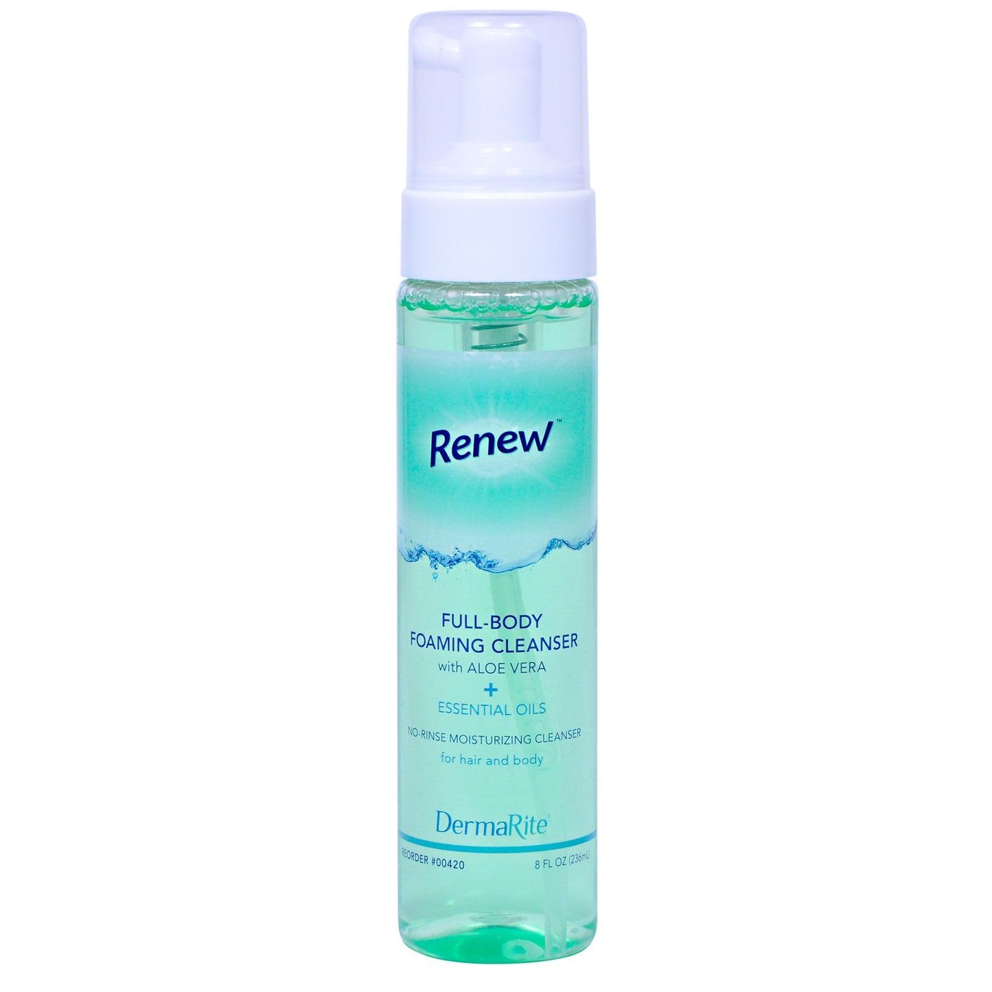 Renew™ Rinse-Free Body Wash Foaming 8 oz. Pump Bottle Citrus Scent (776333_CS)