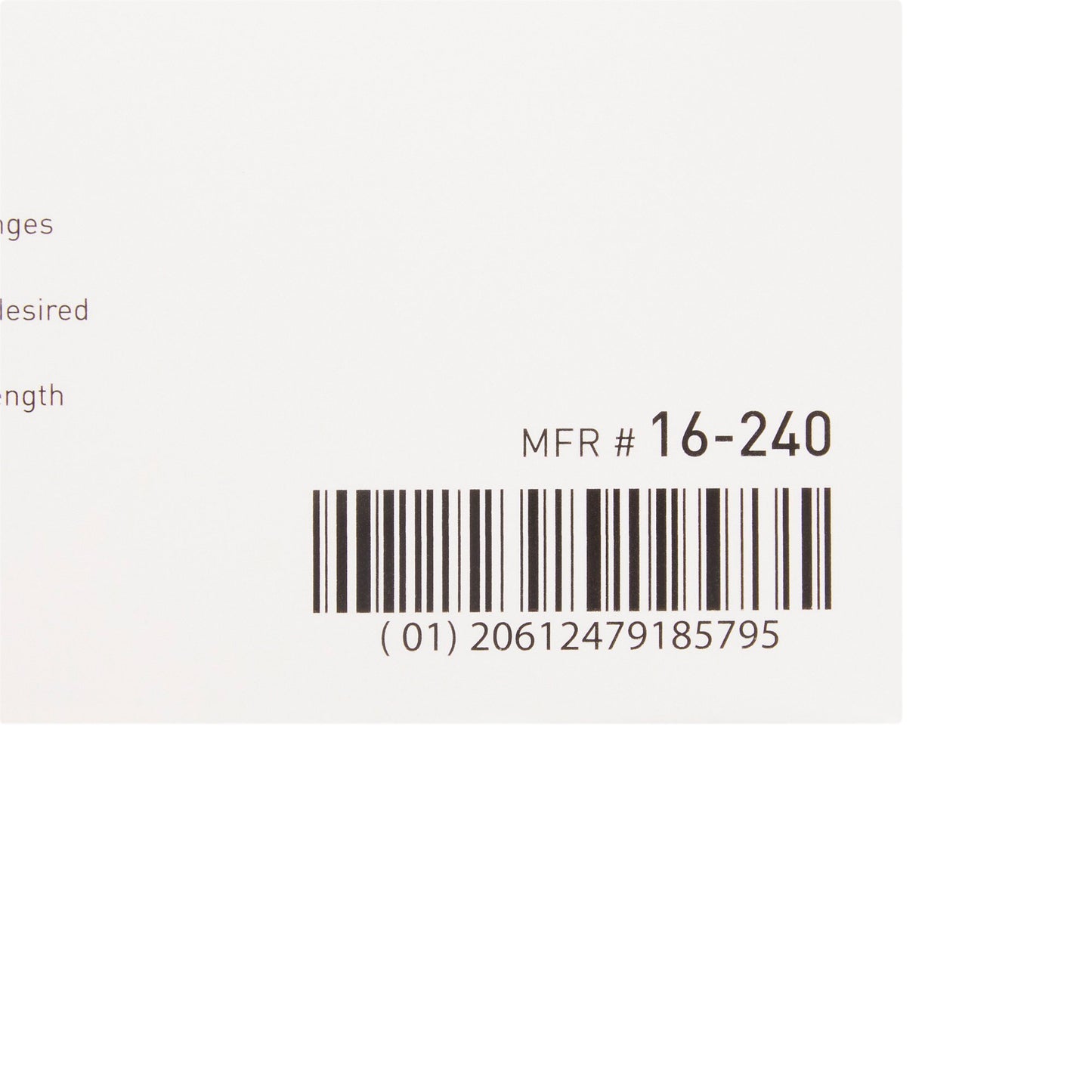 McKesson Tracheostomy Tube Holder 1 X 16-3/4 Inch Adult (512425_EA)